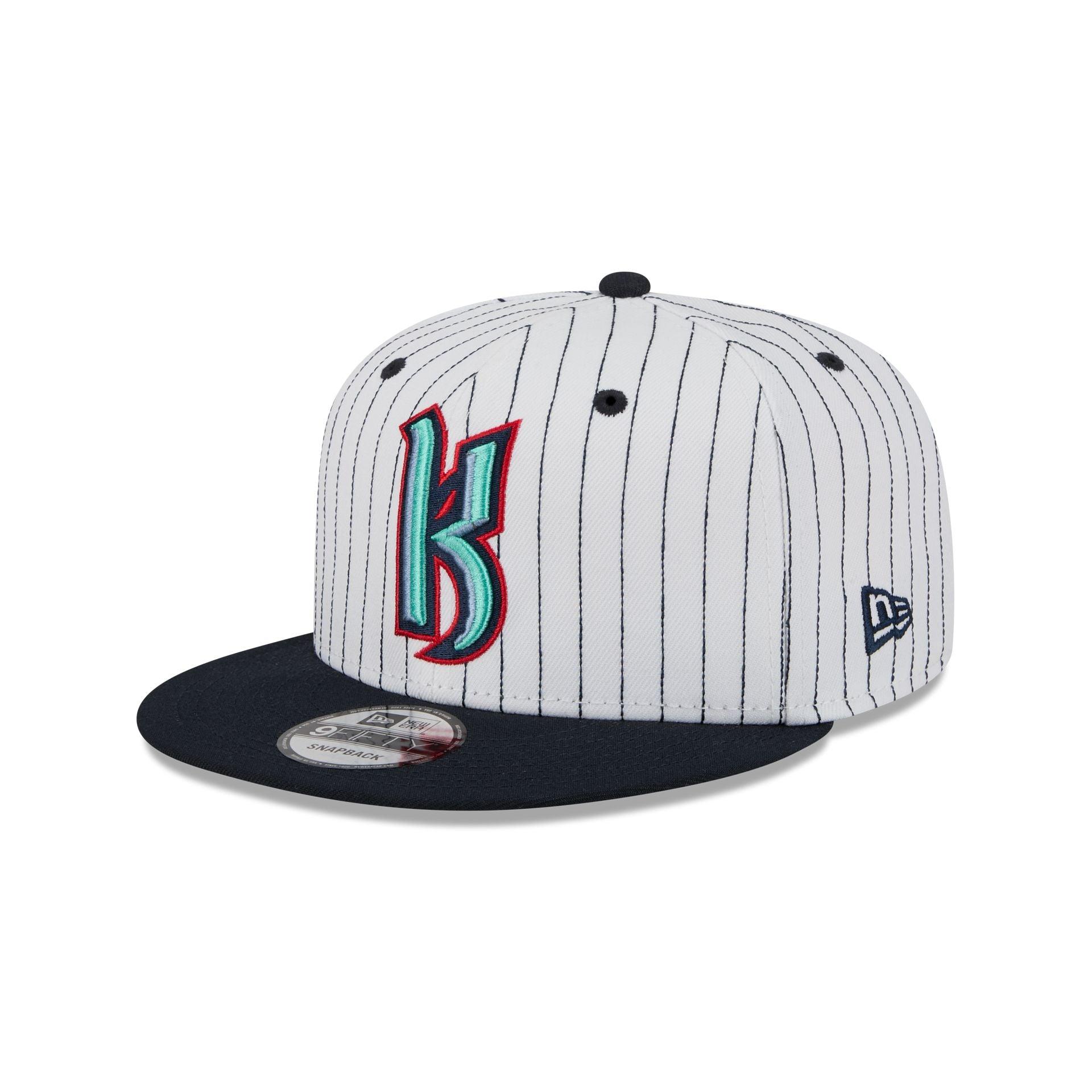 Seattle Kraken Deceptor Pinstripe 9FIFTY Snapback Hat Male Product Image