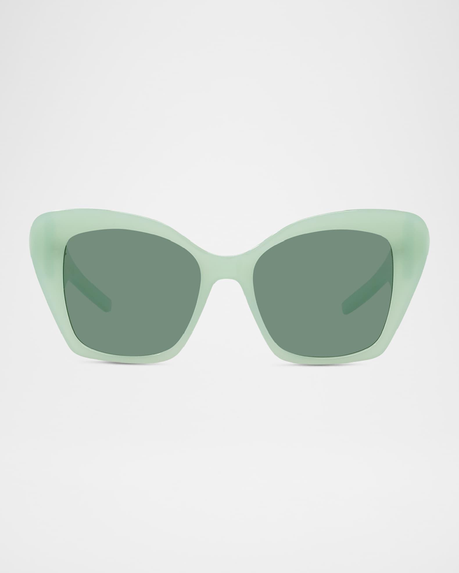 4G Liquid Square Plastic & Nylon Sunglasses Product Image