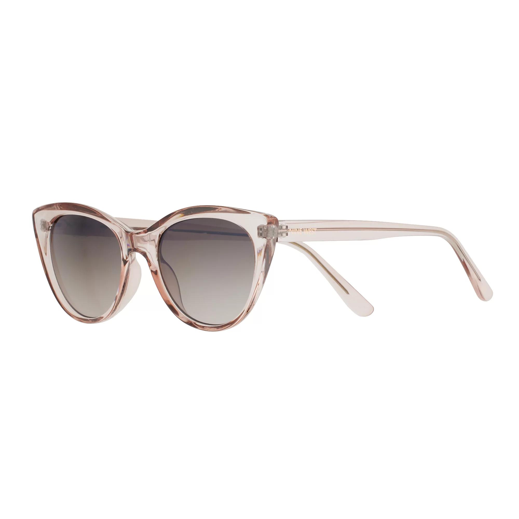 Women's Nine West Slim Cateye Sunglasses, Pink Product Image