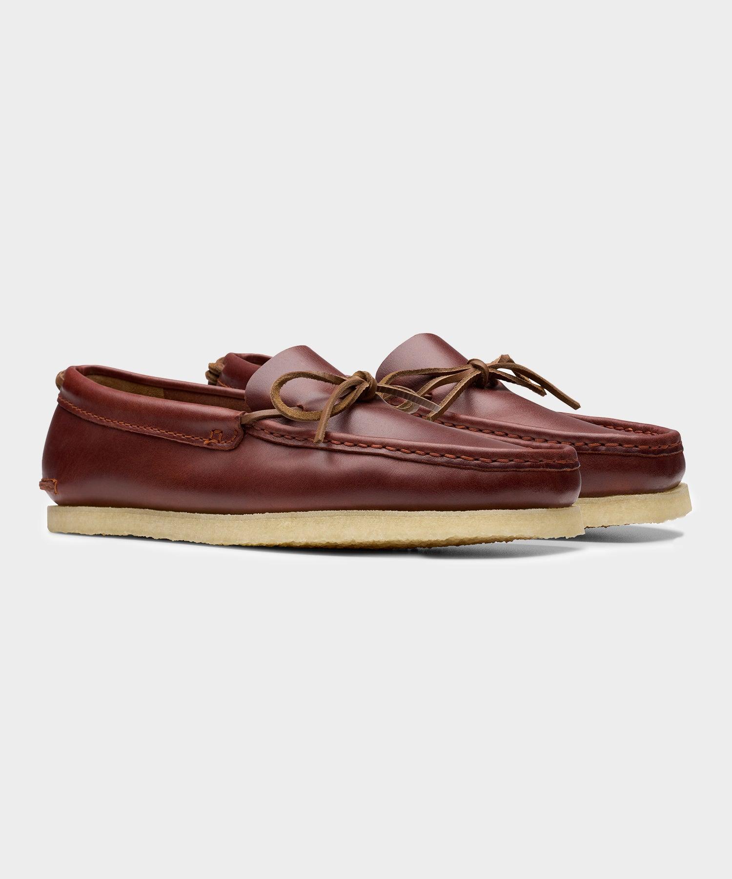 Clarks Leather Godney Mocc Boat Shoe Product Image