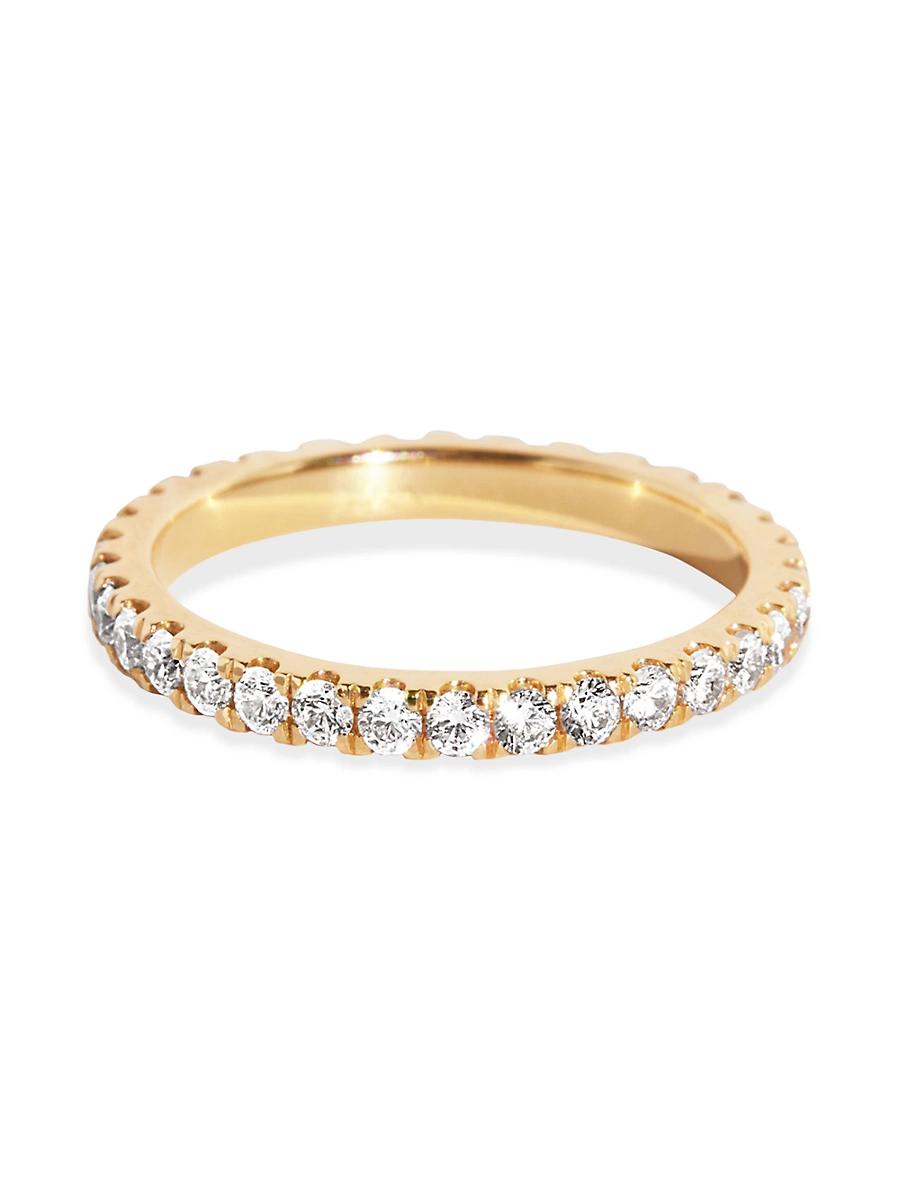 Eternity Bands 14K Gold & 0.66 TCW Lab-Grown Diamond Infinity Band Product Image