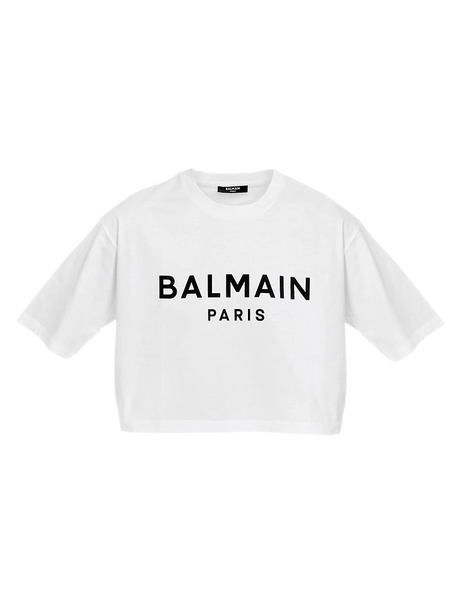 Womens Logo Crop T-Shirt Product Image