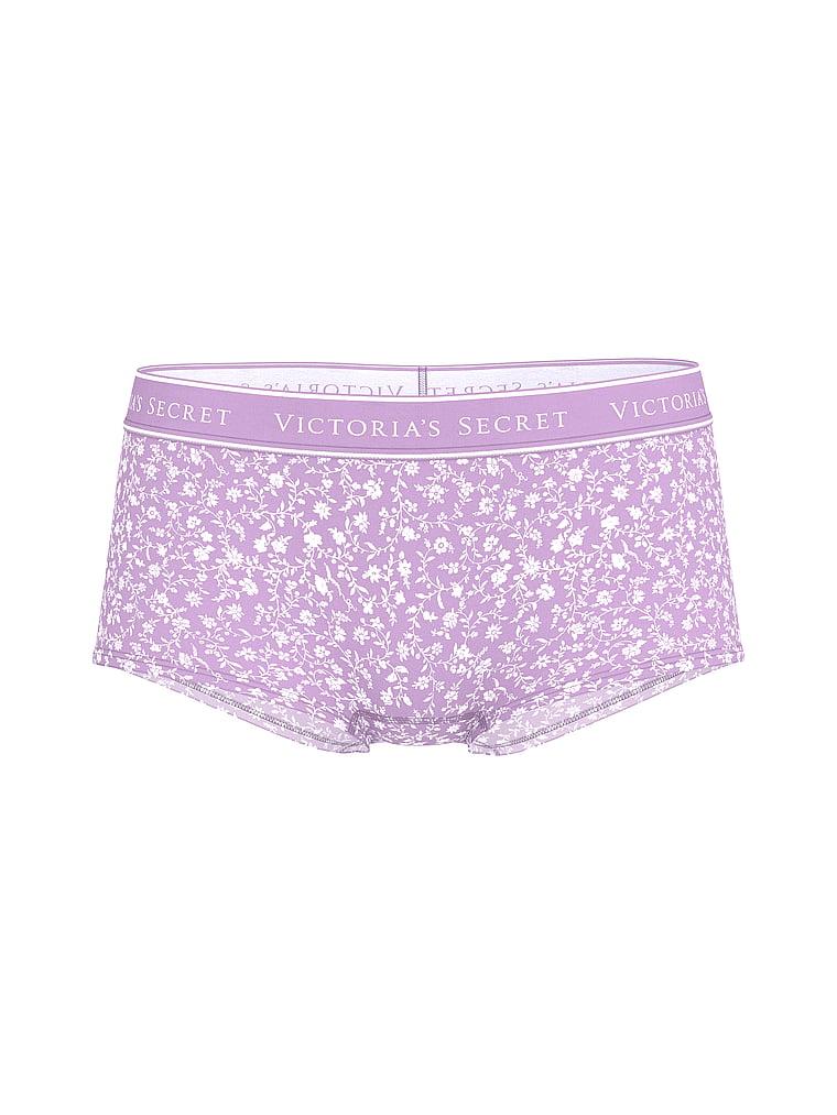 Logo Cotton Boyshort Panty Product Image