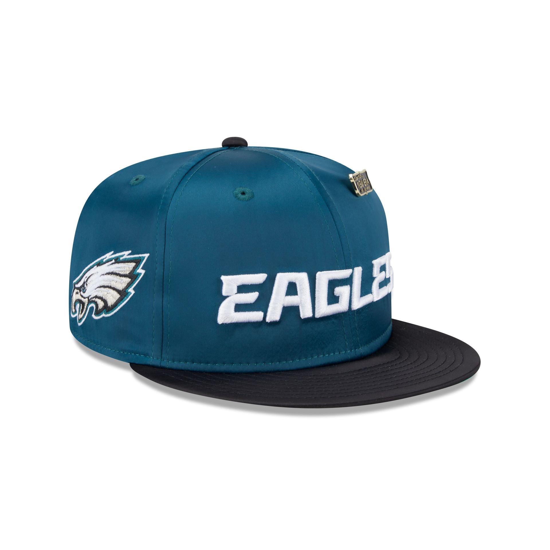 Philadelphia Eagles Spring Satin 59FIFTY Fitted Hat Male Product Image