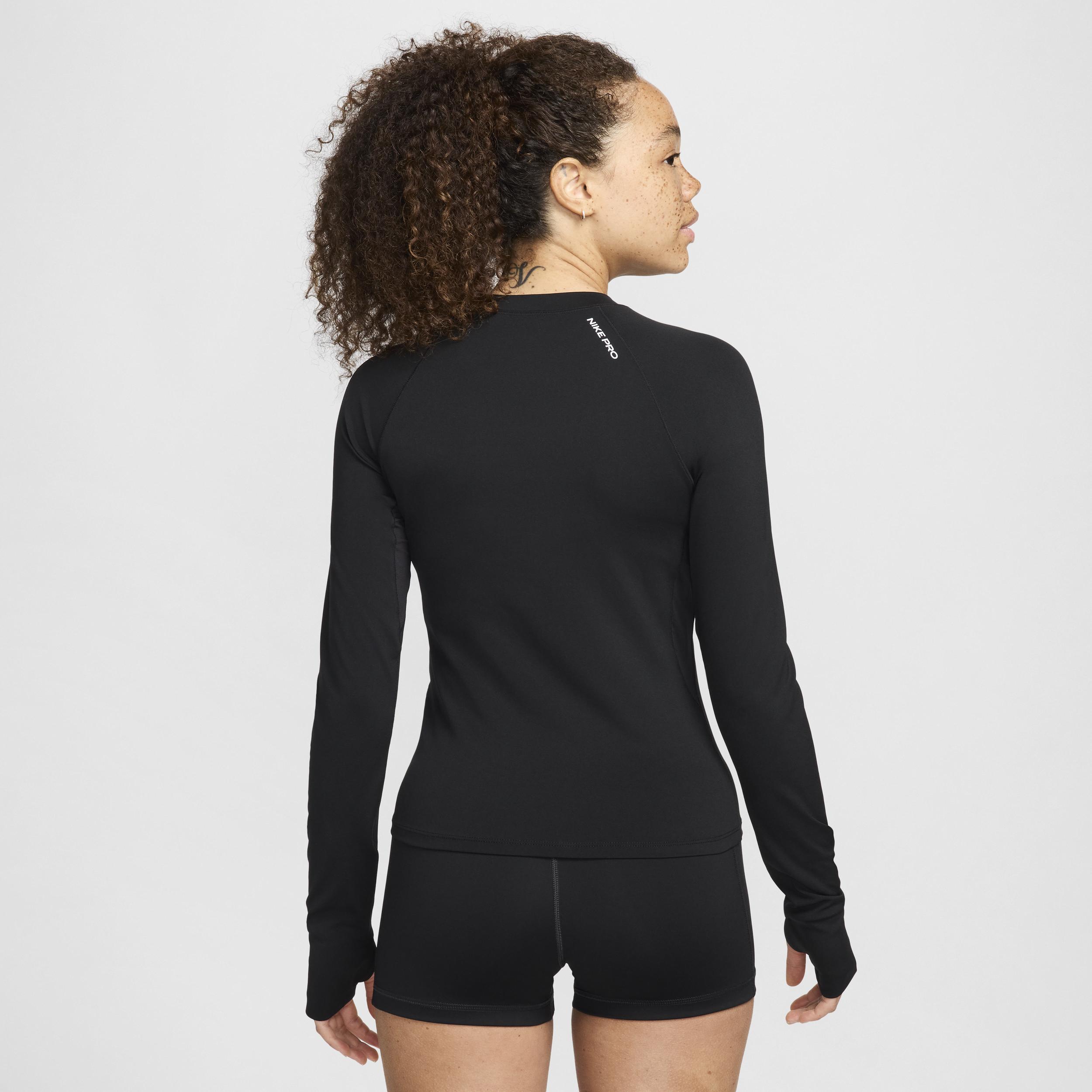 Womens Nike Pro Dri-FIT Long-Sleeve Top | FV7845-010 Product Image