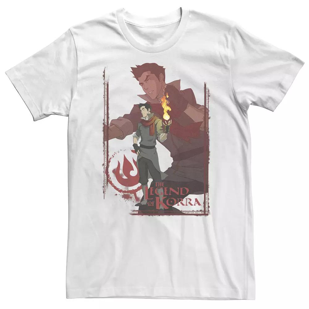 Big & Tall The Legend Of Korrra Mako Portrait Collage Tee, Men's,  Product Image
