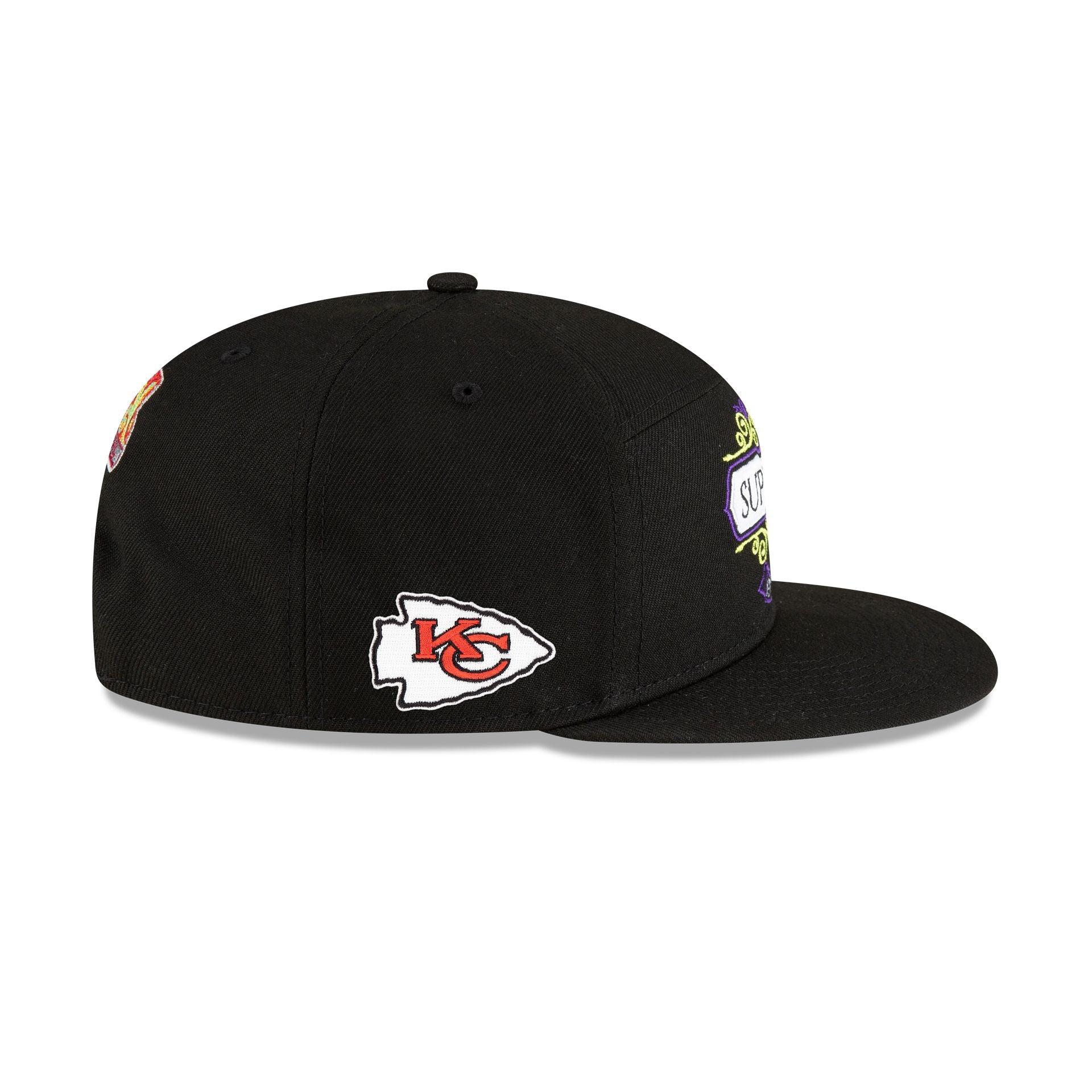 Kansas City Chiefs Super Bowl LIX Tarmac Split Panel 9FIFTY Snapback Hat Male Product Image