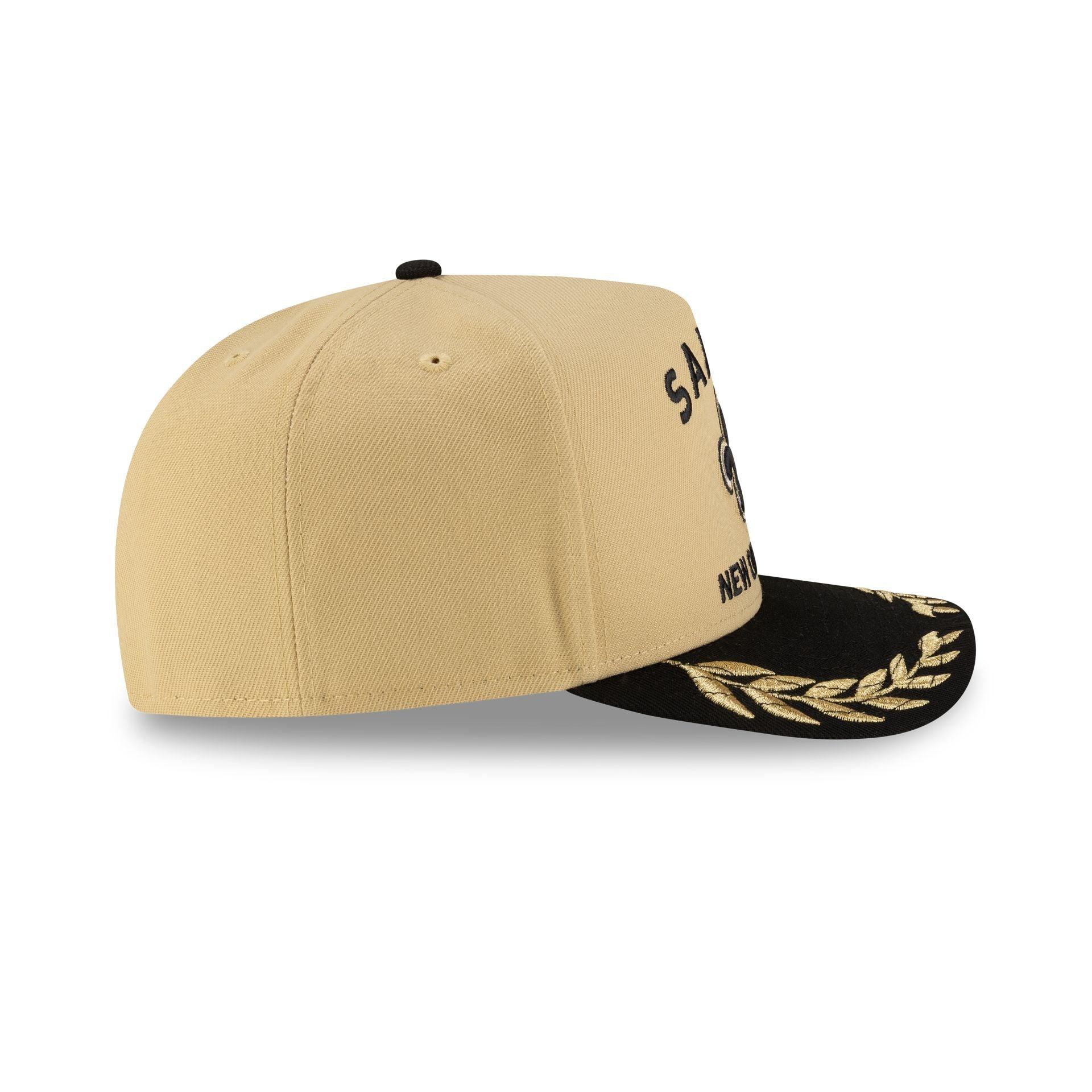 New Orleans Saints 2025 Draft Black 59FIFTY A-Frame Fitted Hat Male Product Image