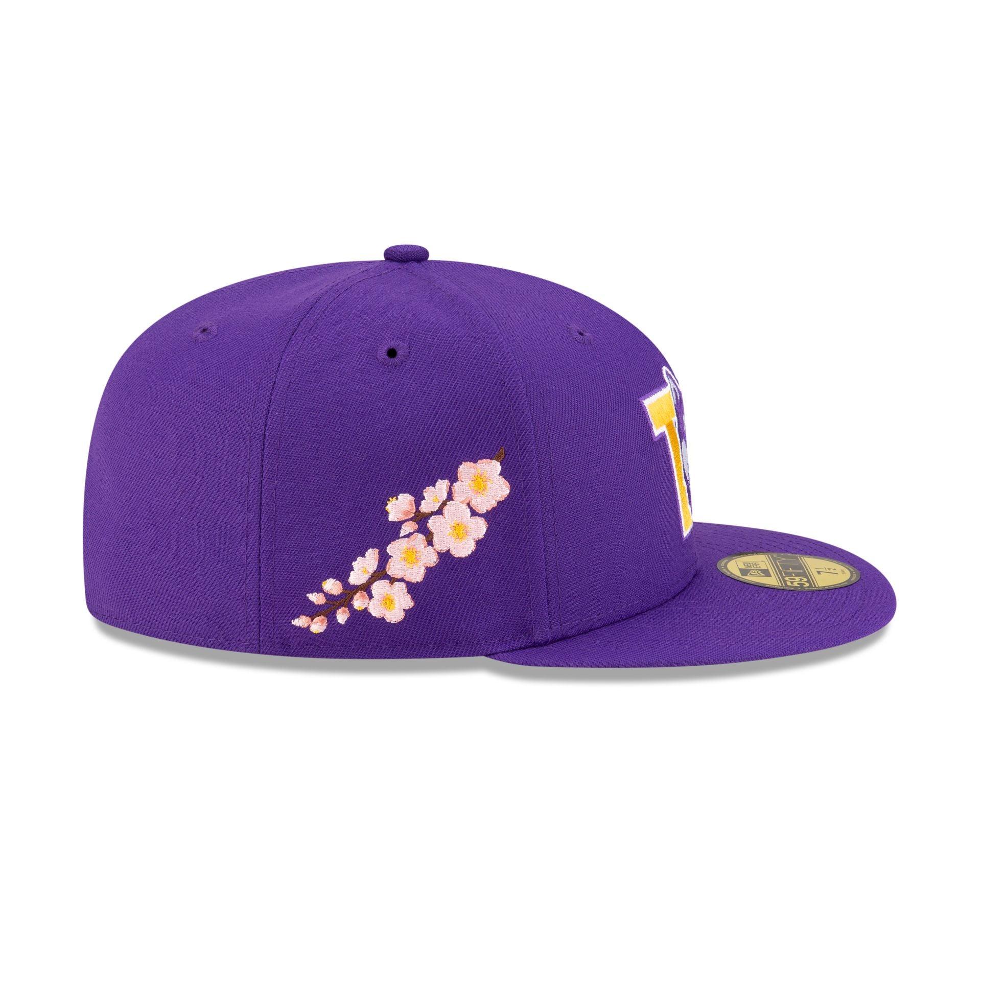 Washington Huskies Purple Blossom 59FIFTY Fitted Hat Male Product Image