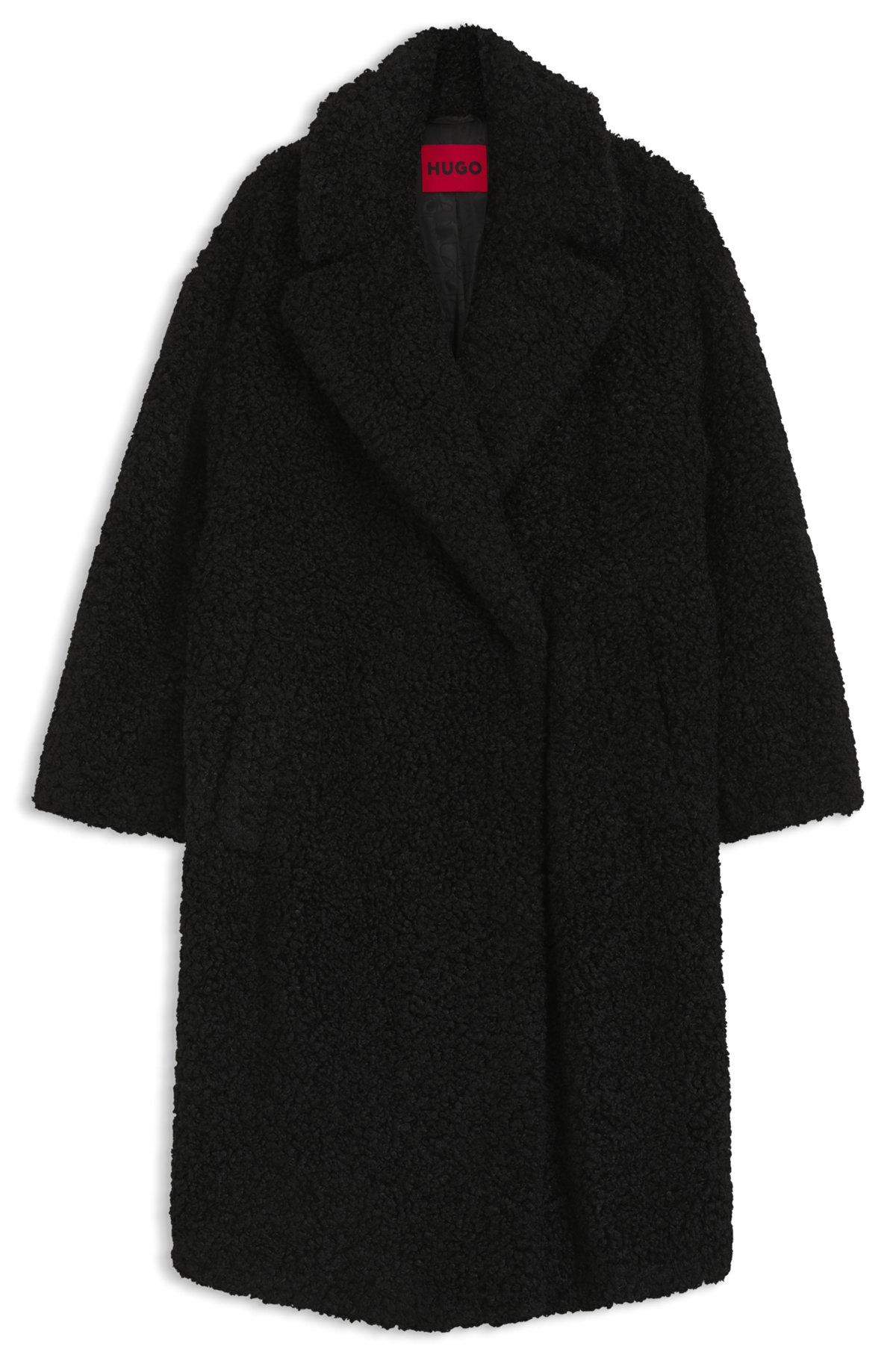 Faux-fur coat in an oversized fit Product Image