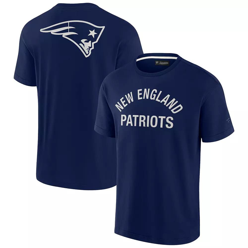 Unisex Fanatics Signature Navy New England Patriots Elements Super Soft Short Sleeve T-Shirt, Adult Unisex,  Product Image