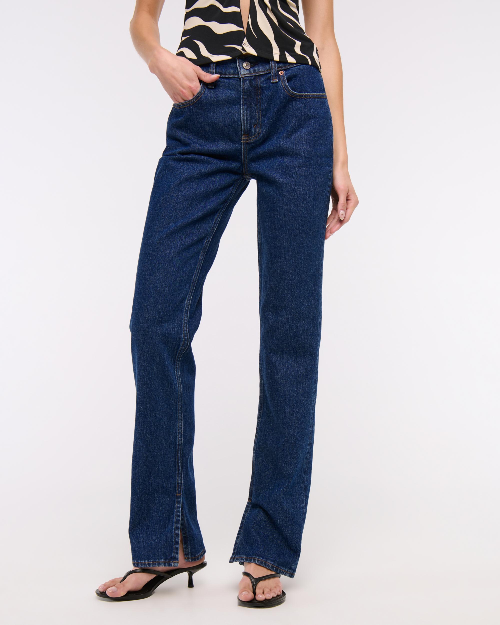 Mid Rise 90s Straight Jean Product Image