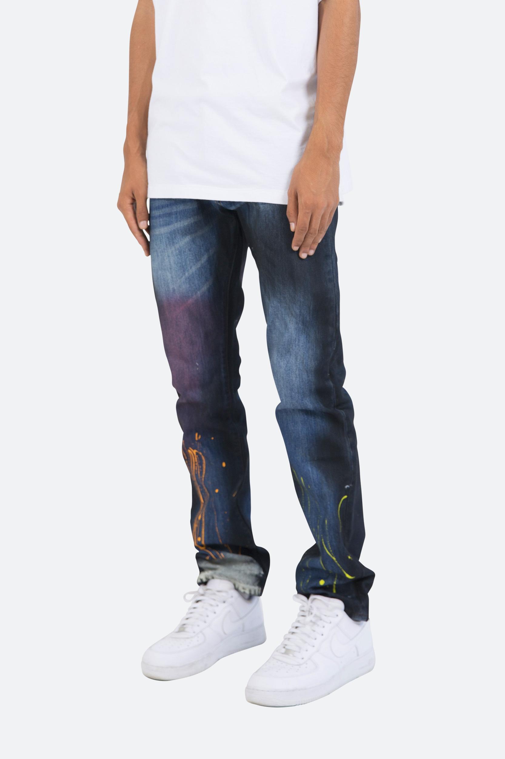 D262 Straight Denim - Black Product Image