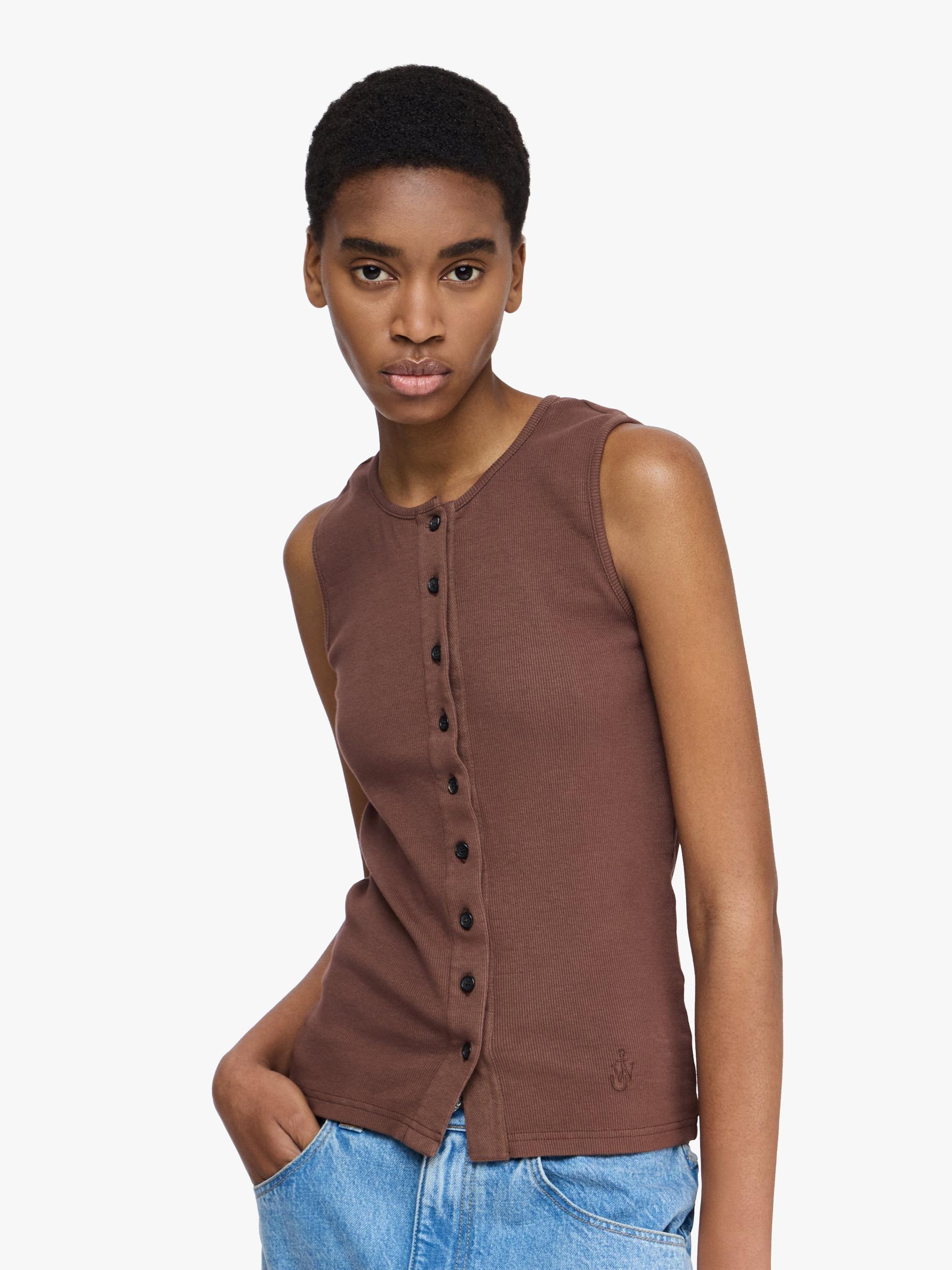 BUTTON DETAIL TANK TOP Product Image