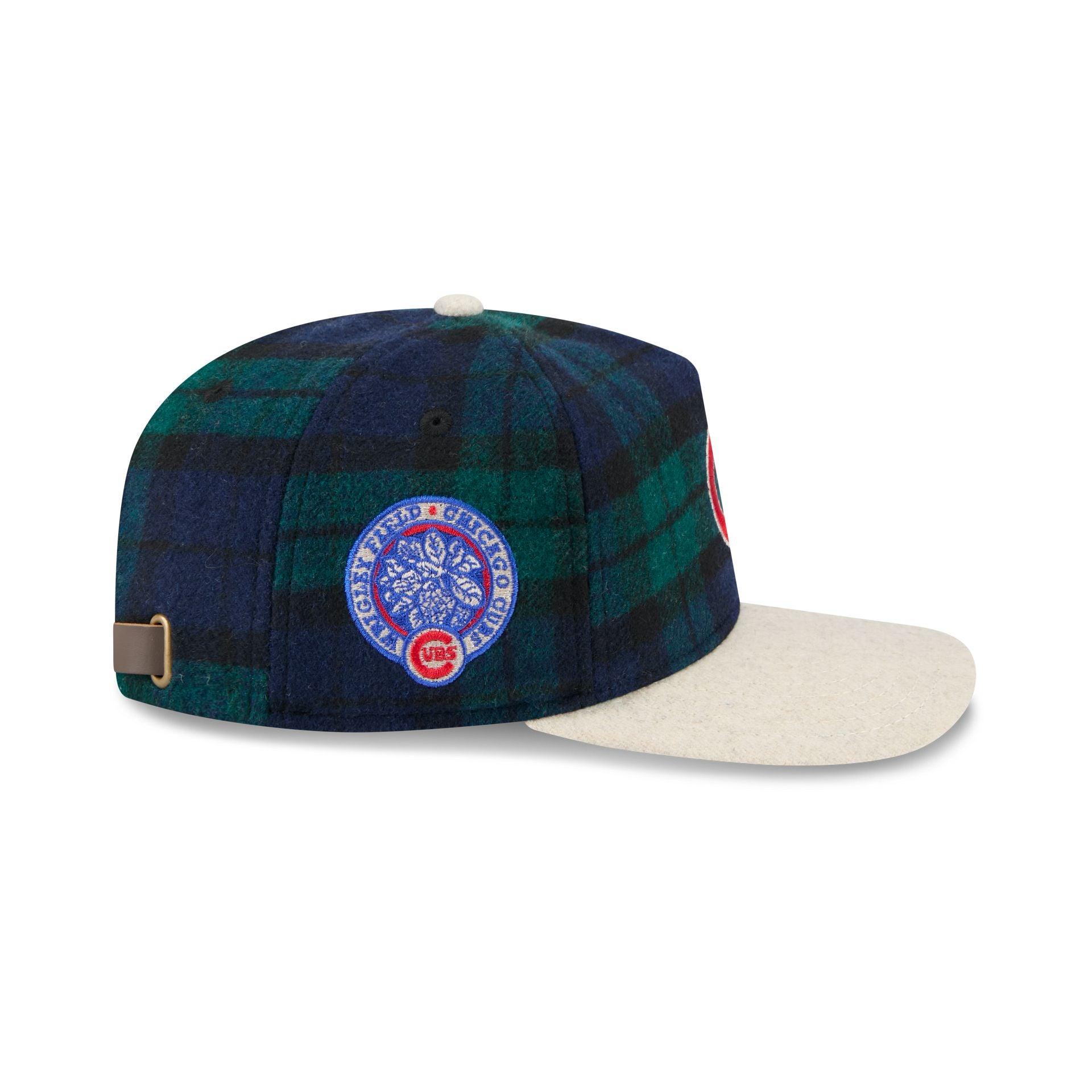 Chicago Cubs Plaid Letterman 19TWENTY Adjustable Hat Male Product Image