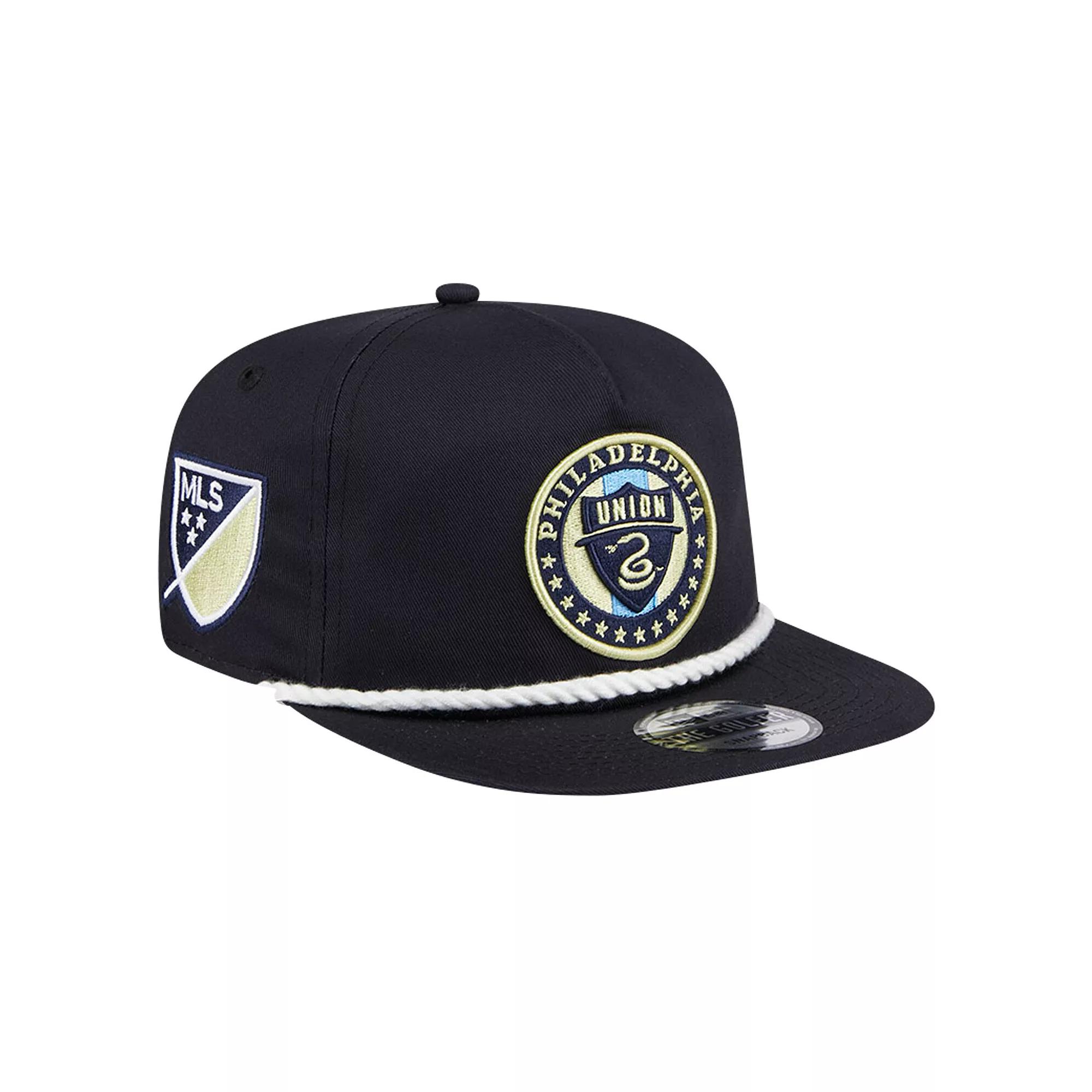 Men's New Era Navy Philadelphia Union The Golfer Kickoff Collection Adjustable Hat, Uni Blue Product Image