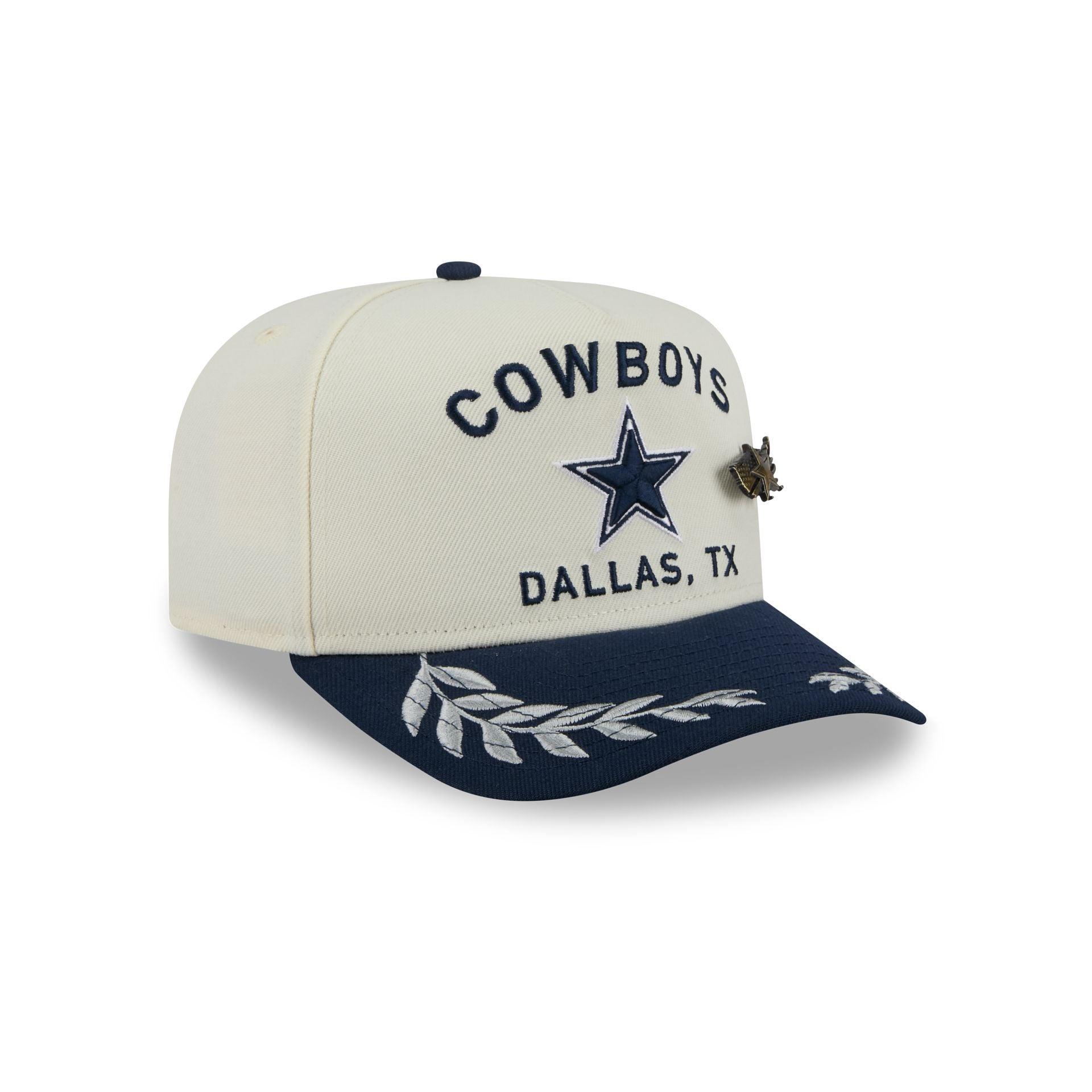 Dallas Cowboys 2025 Draft Chrome White 59FIFTY A-Frame Fitted Hat Male Product Image