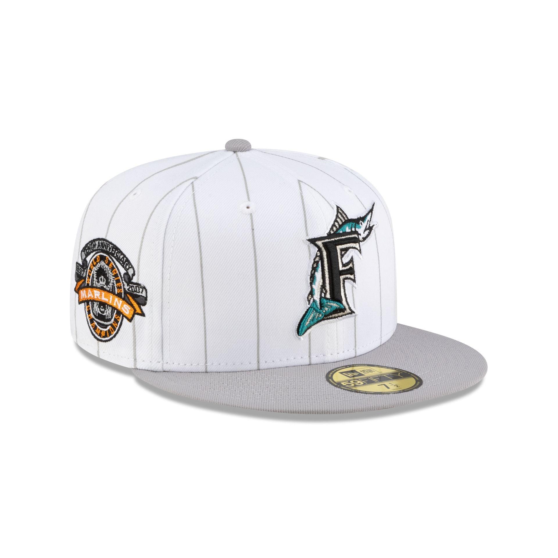 Diet Starts Monday x Miami Marlins Pinstripe 59FIFTY Fitted Hat Male Product Image