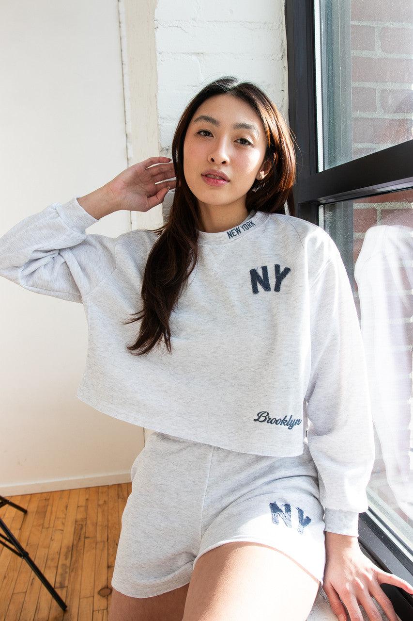 Embroidered New York Sweatshirt Product Image