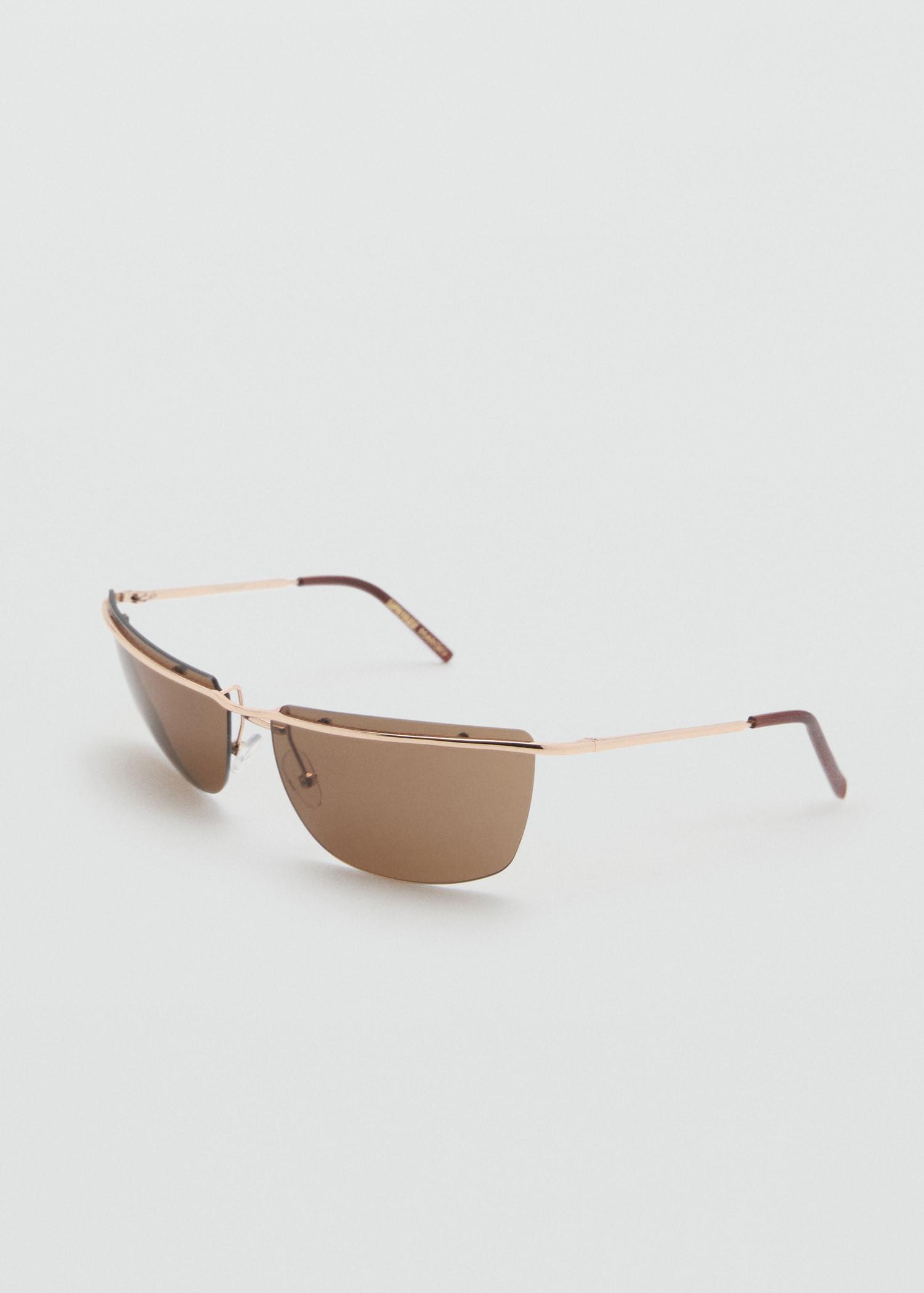 Frameless sunglasses with metal temples - Women | MANGO USA Product Image