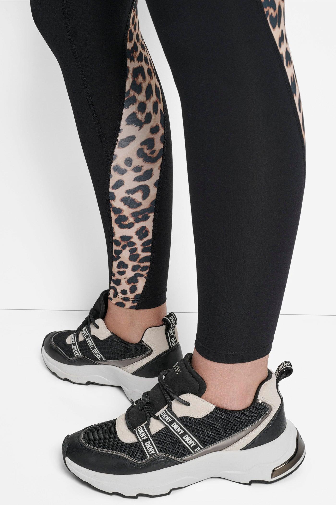 LEOPARD-TRIMMED LEGGING Product Image