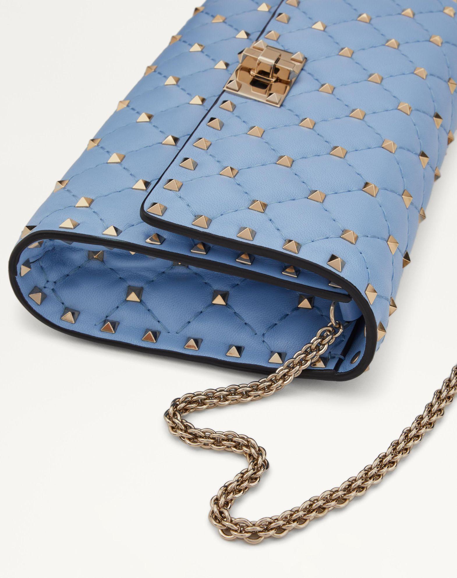 Rockstud Spike Nappa Leather Crossbody Clutch Bag Product Image