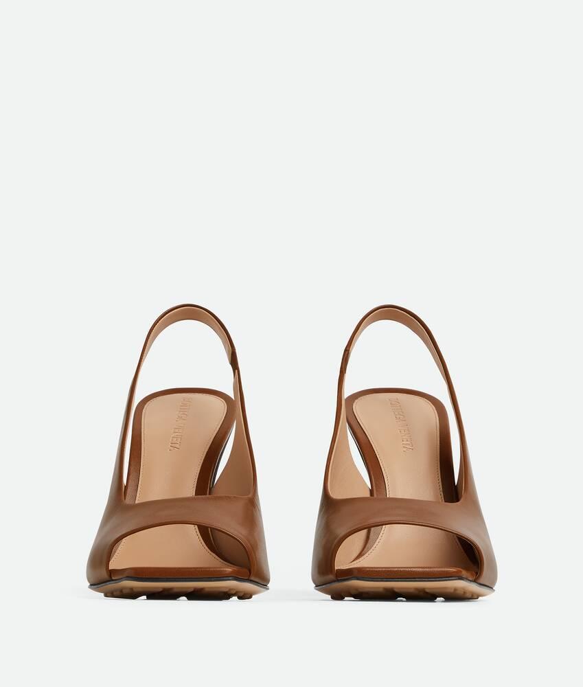 Women's Knot Sandal in New cognac Product Image