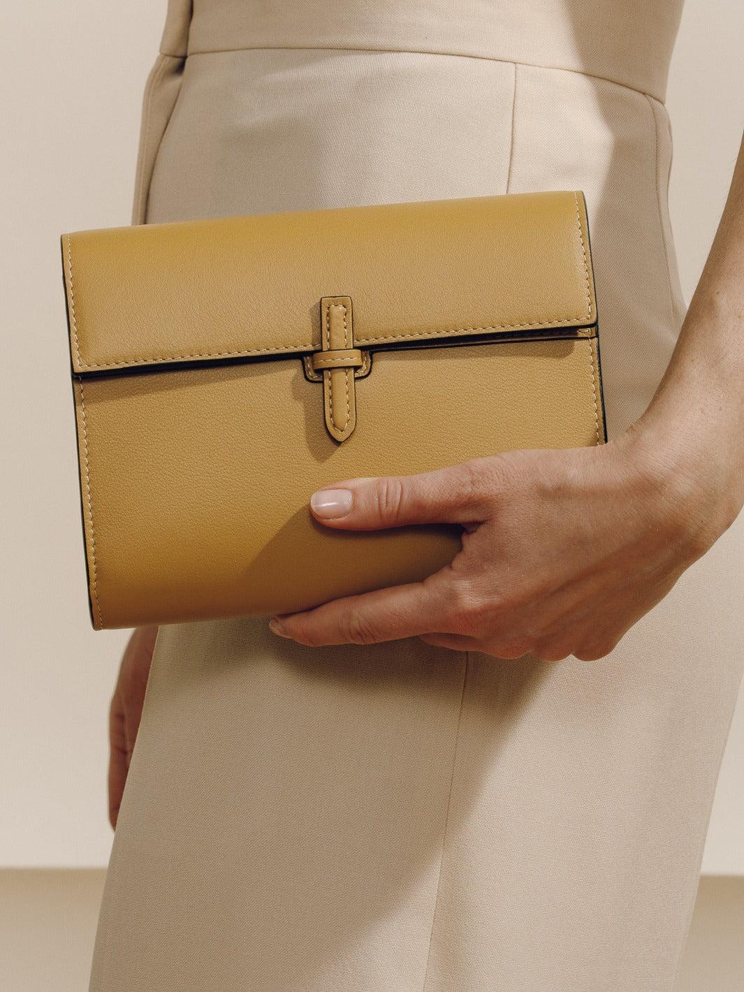 The Small Soft Clutch in Nappa Product Image