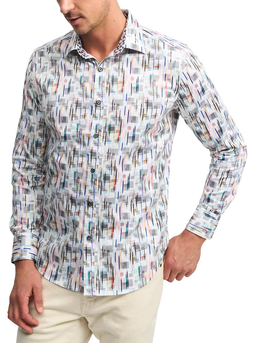 Mens Newsom Printed Sport Shirt Product Image