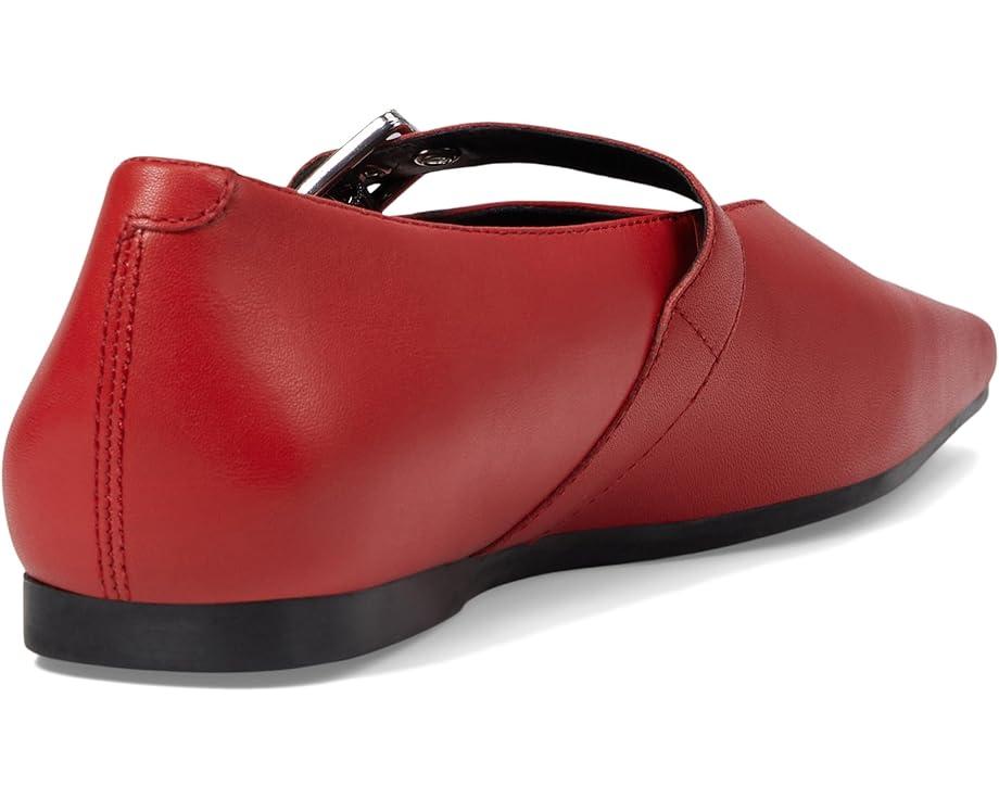 Wioletta Leather Mary Jane Flats Product Image