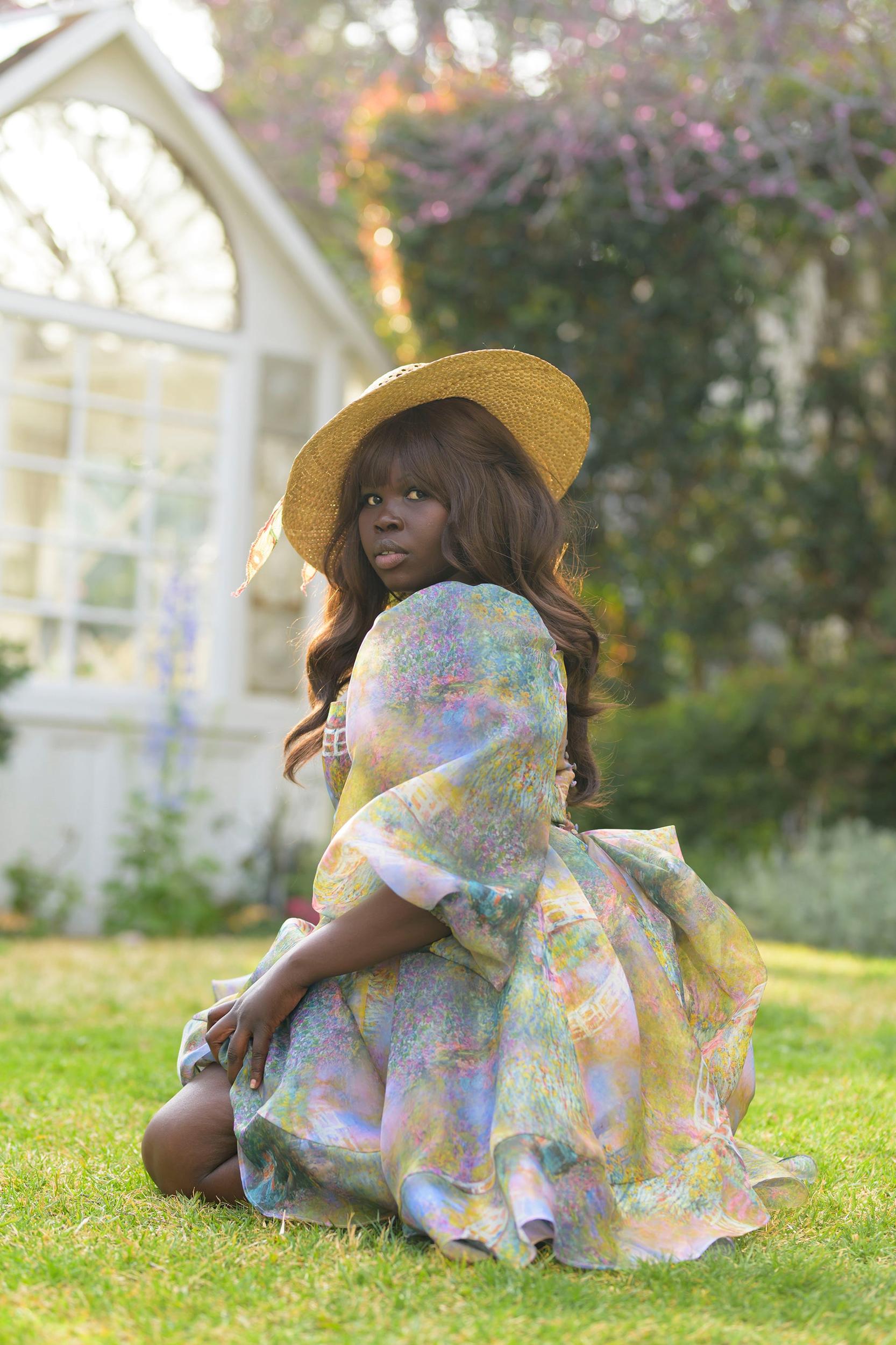 The Bridge Angel Mini Bustle Dress Product Image