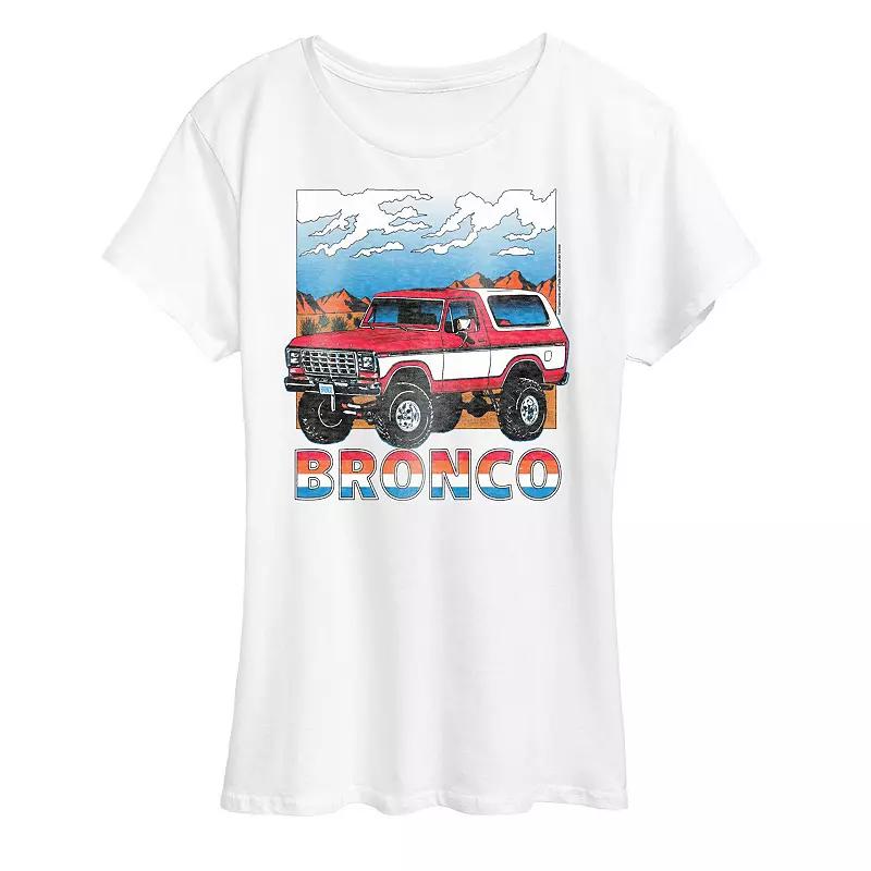 Women's Ford Bronco Mountain View Graphic Tee,  Product Image
