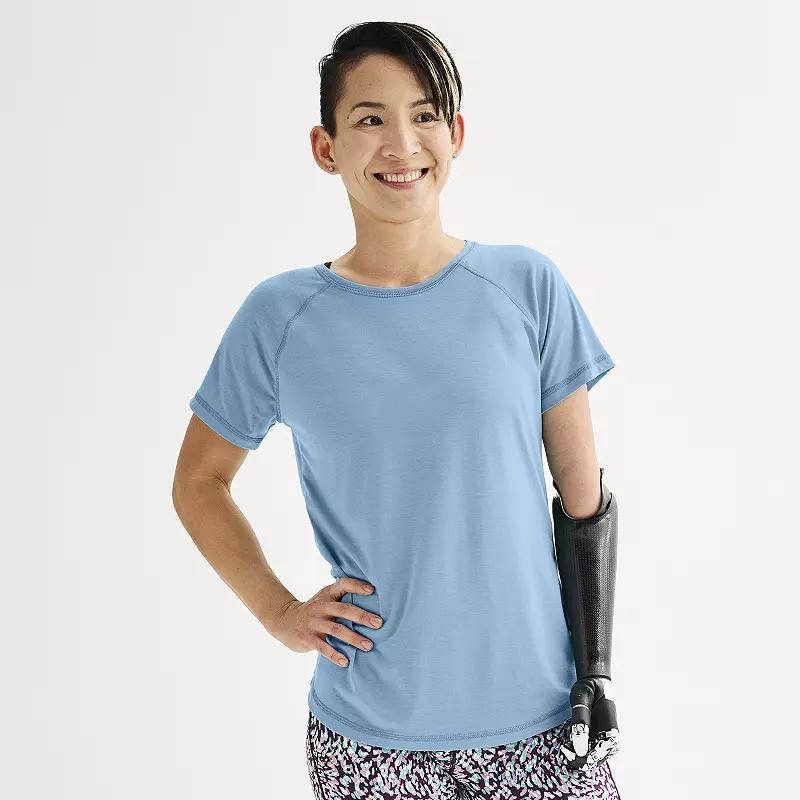 Women's Tek Gear® Adaptive Essential Core Raglan Tee,  Product Image