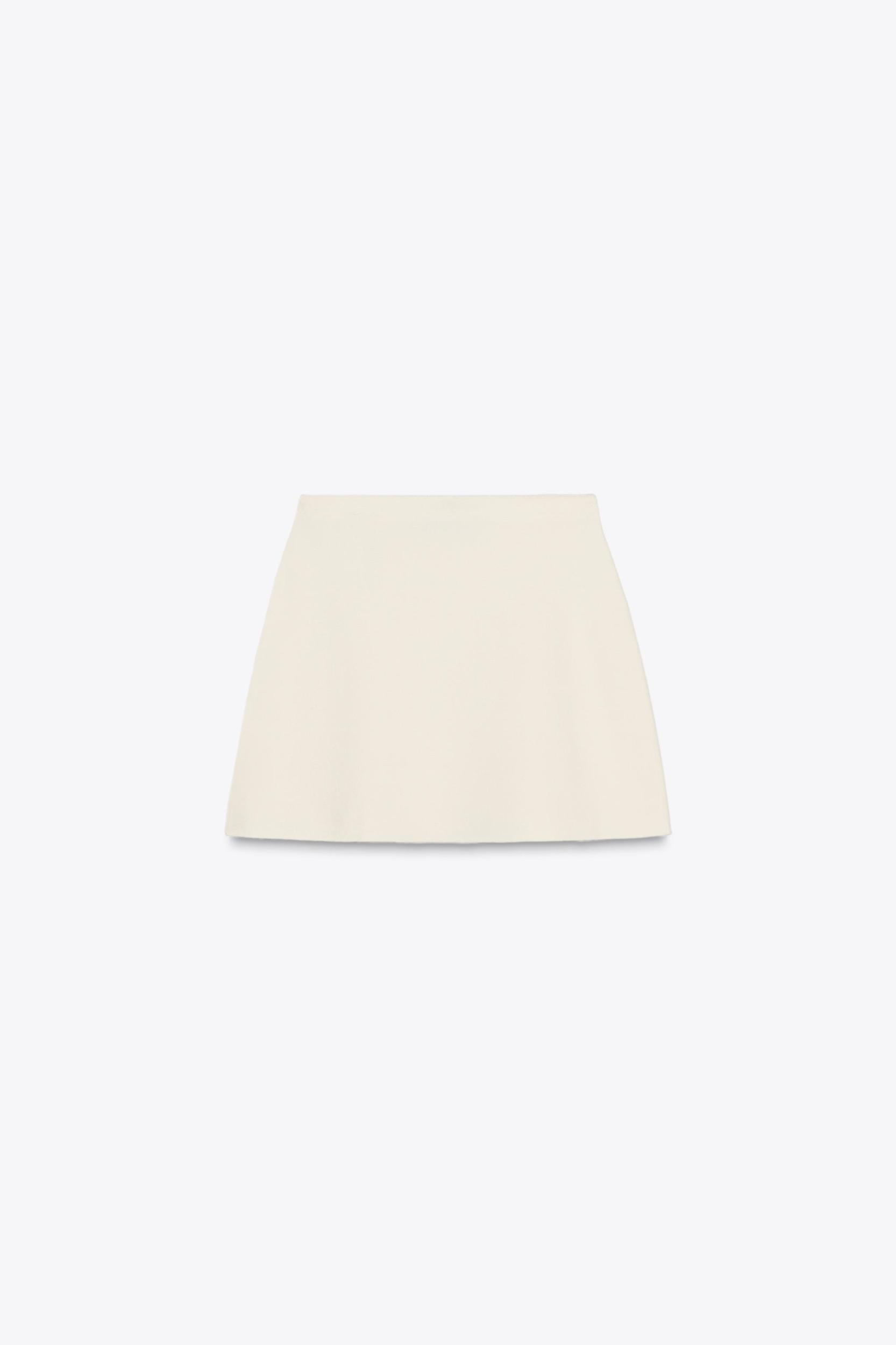 BASIC KNIT MINI SKIRT Product Image