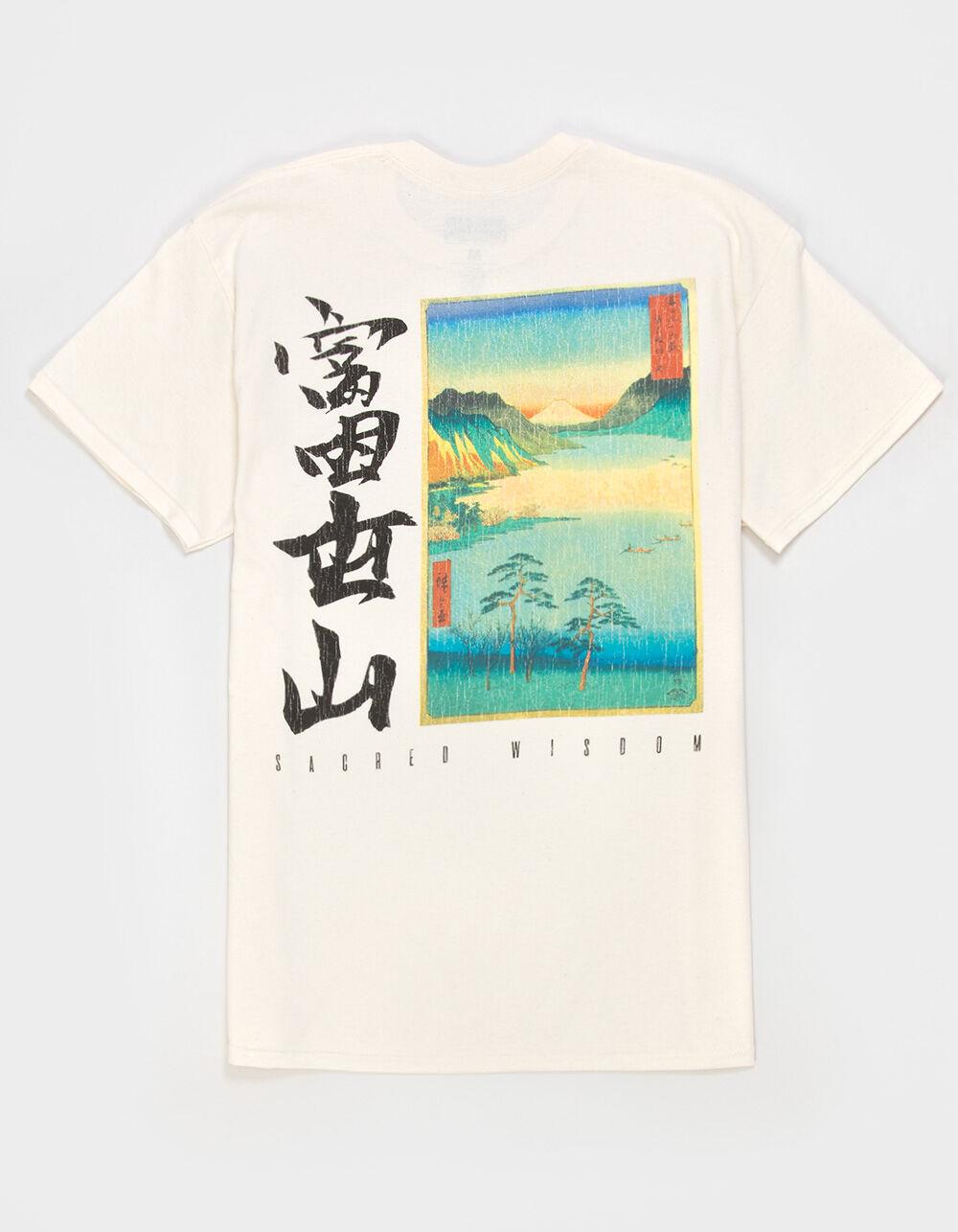 FRESH VIBES Mt. Fuji Mens Tee - SAND Product Image