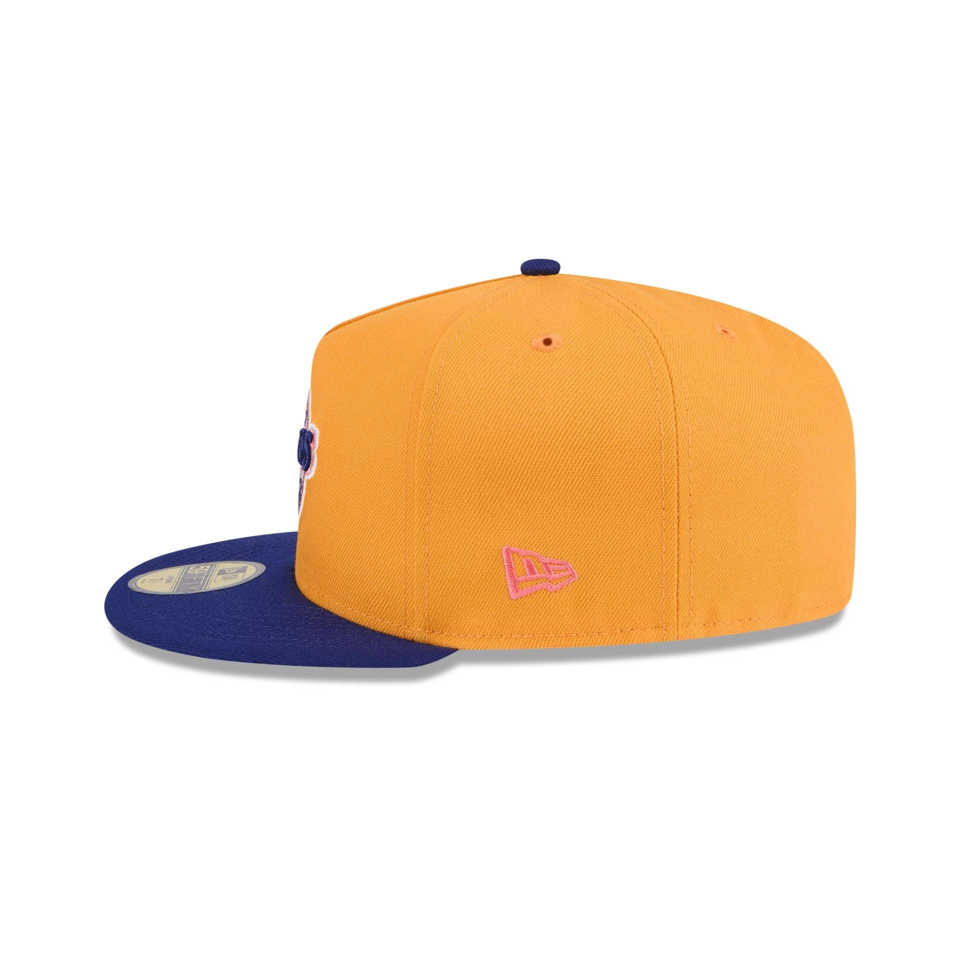 San Diego Padres Gold 59FIFTY A-Frame Fitted Hat Male Product Image