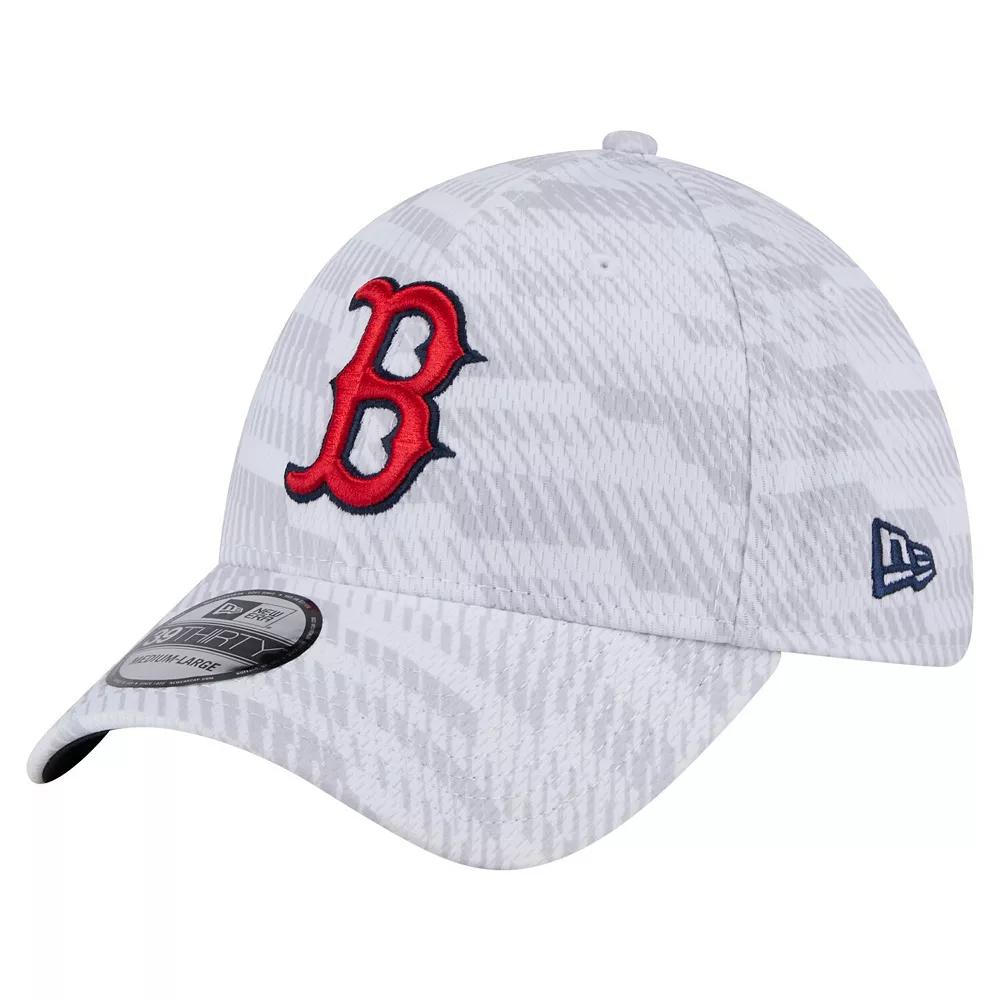Men's New Era White Boston Red Sox Graded 39THIRTY Stretch Fit Hat,  Product Image