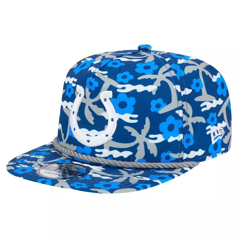Men's New Era Royal Indianapolis Colts Wakey Wakey Golfer Snapback Hat, Blue Product Image