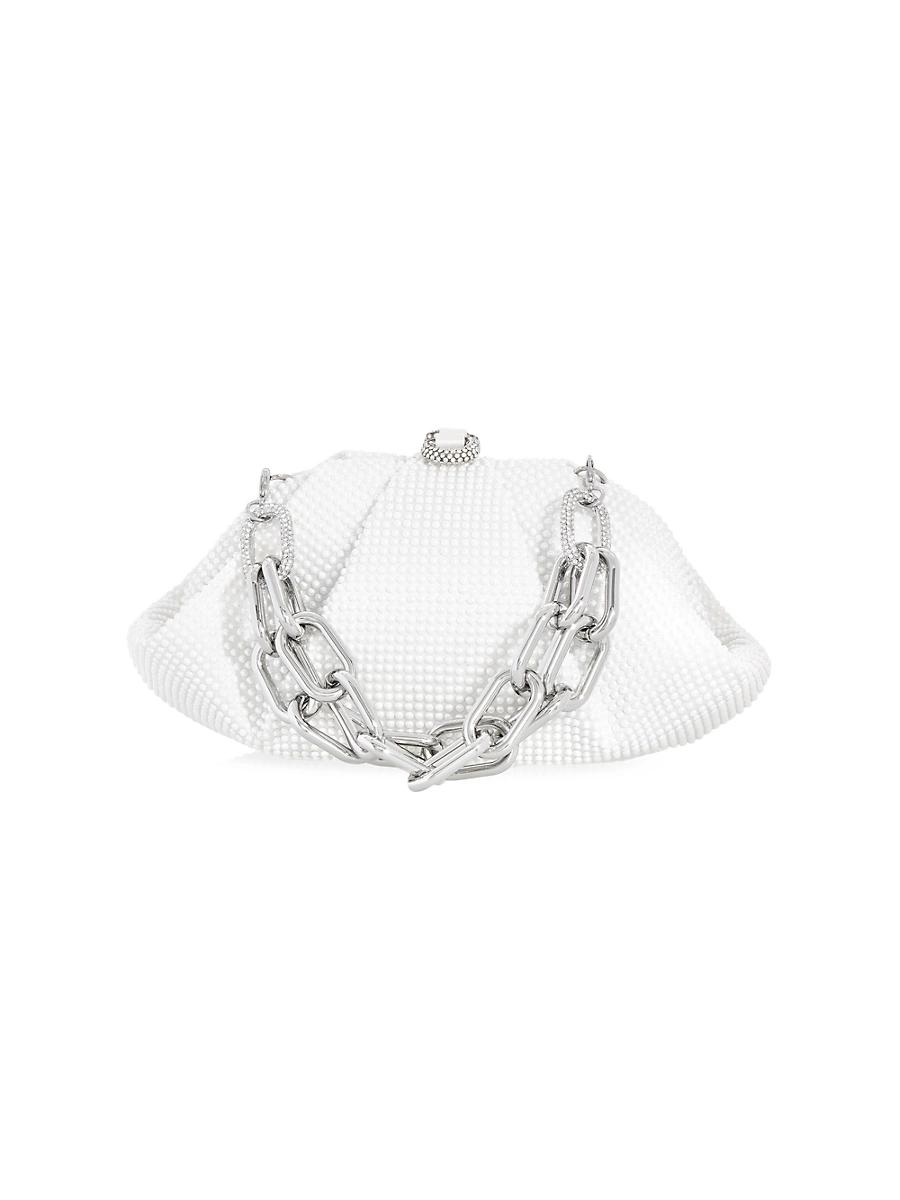 Gemma Pearly Rhinestone Top-Handle Bag Product Image