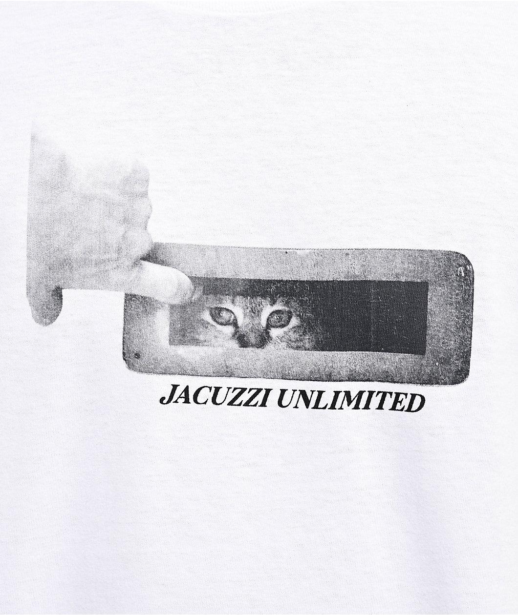 Jacuzzi The Musical White T-Shirt Product Image