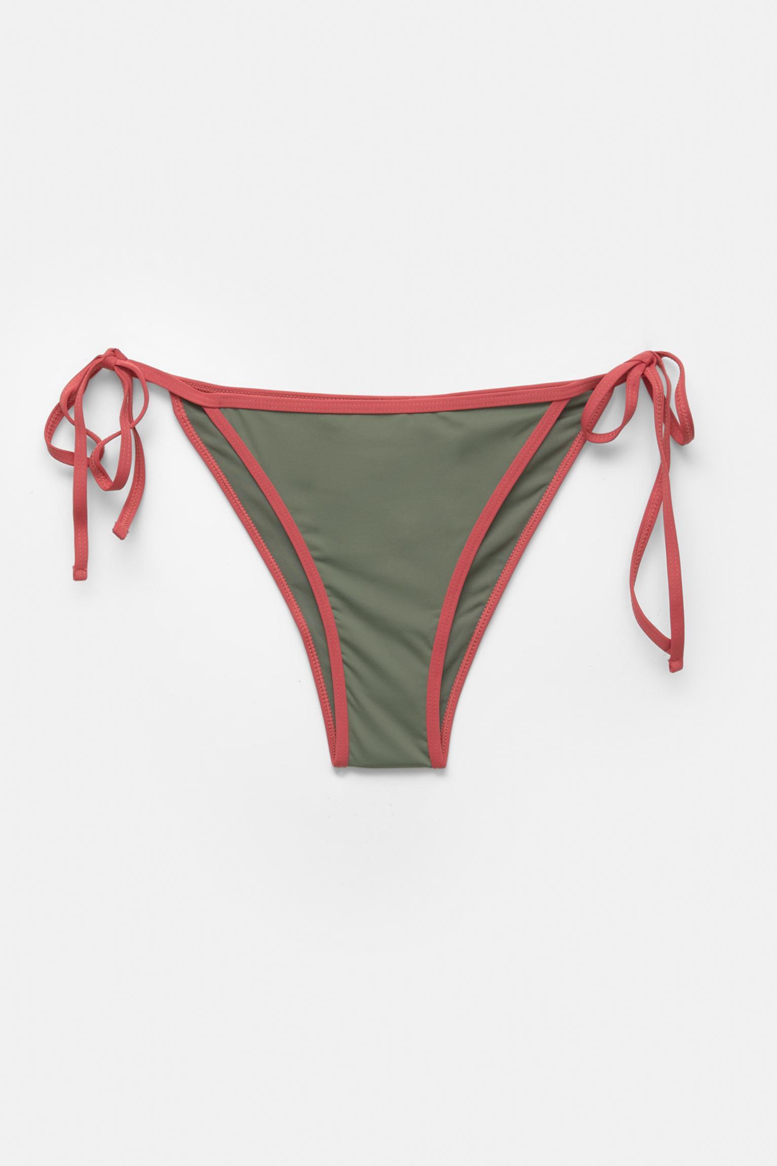 Contrast rib bikini bottoms Product Image
