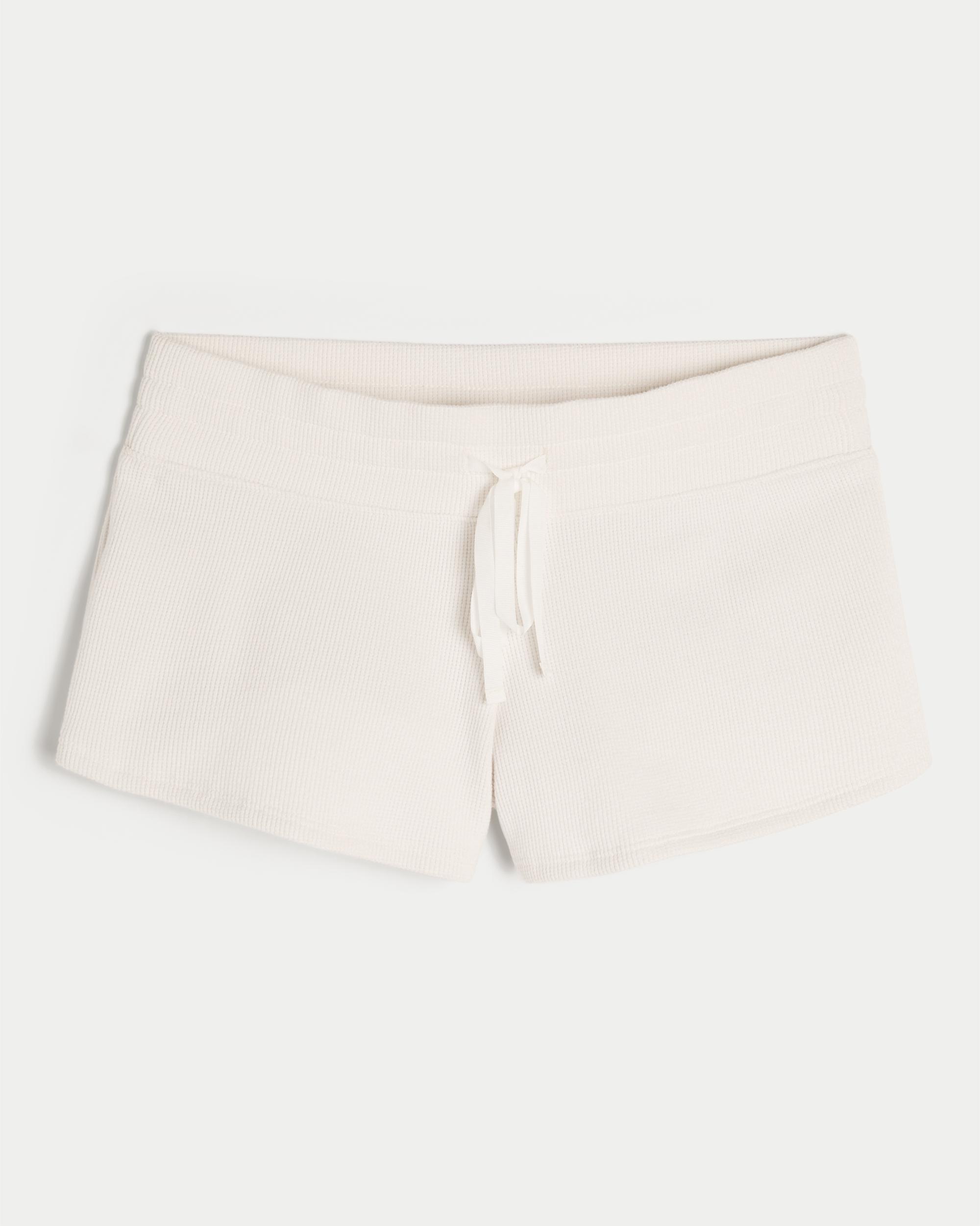 Gilly Hicks Cozy Waffle Mini Shorts Product Image