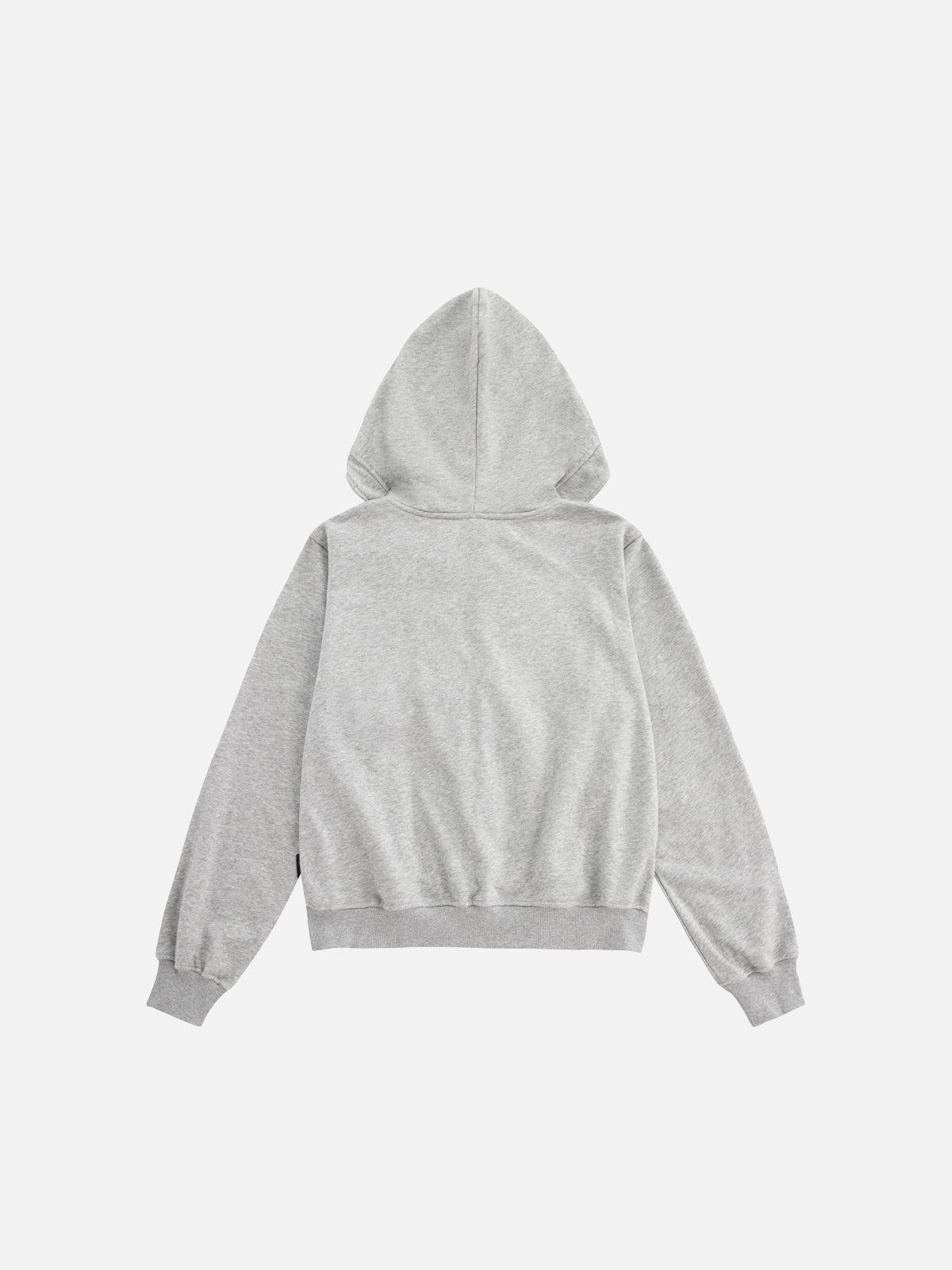 Aelfric Eden Star Applique Zip Up Hoodie Female Product Image