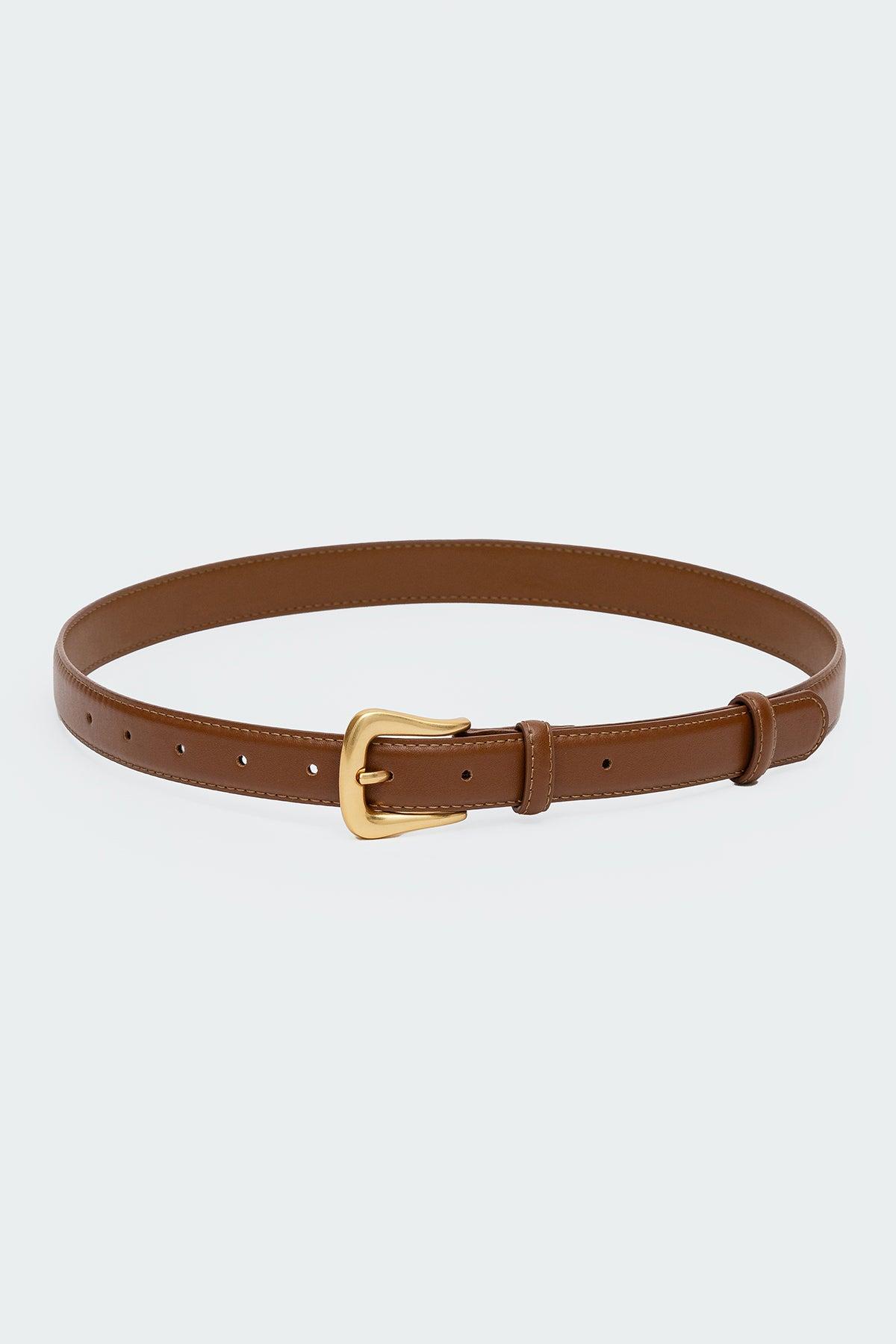 Back To Basics Faux Leather Belt Product Image