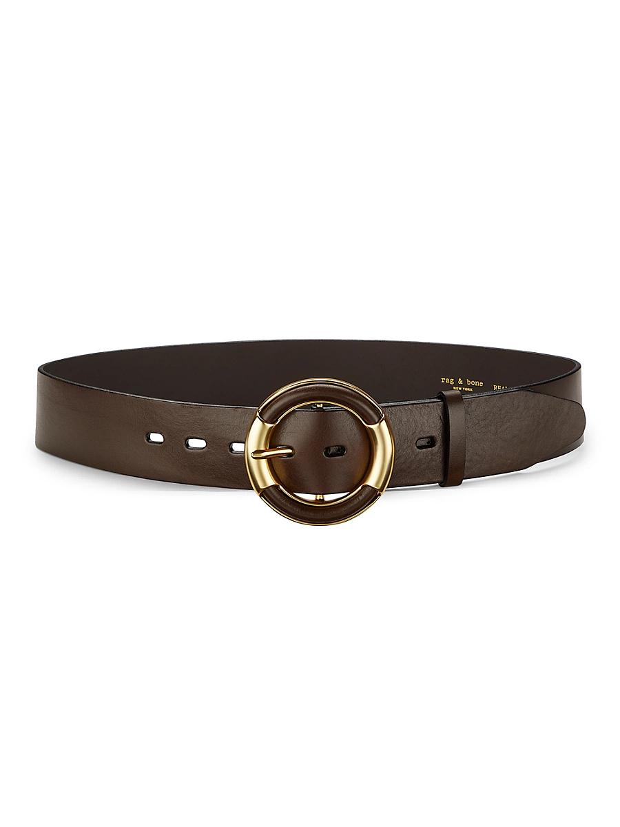 Womens Marina Leather Belt Product Image