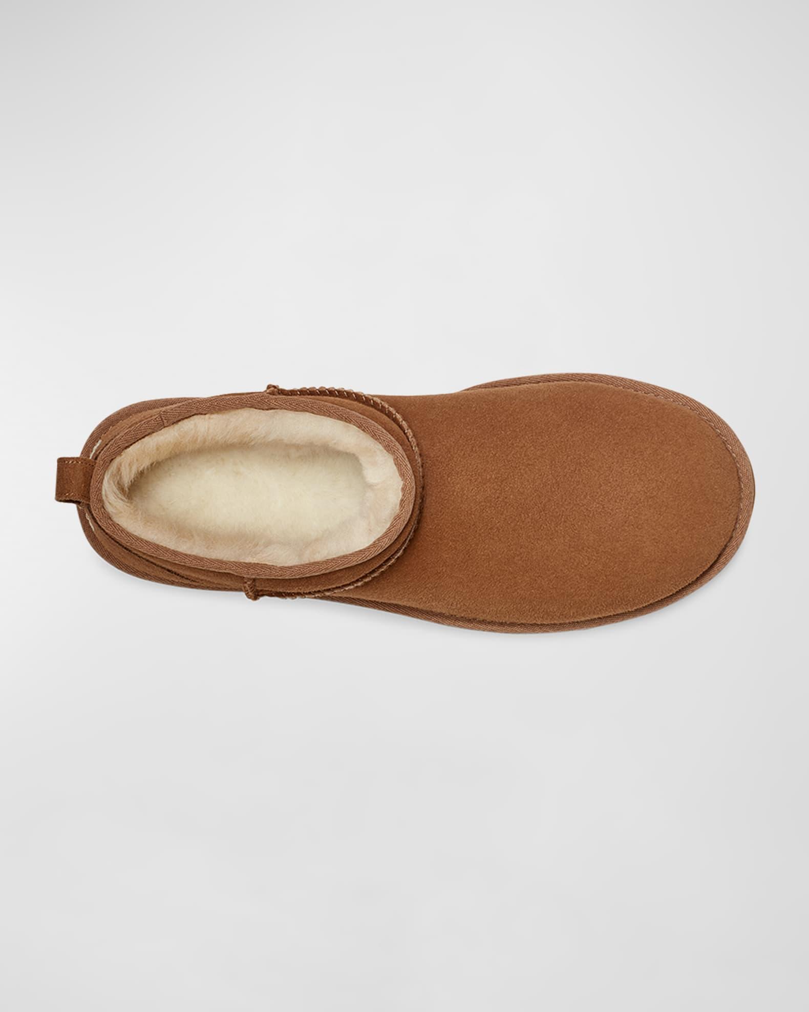 Men's Classic Ultra Mini Leather Ankle Boots Product Image