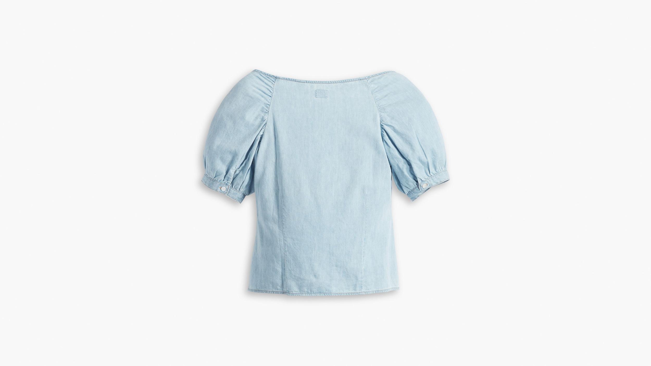 Marta Raglan Short Sleeve Blouse Product Image