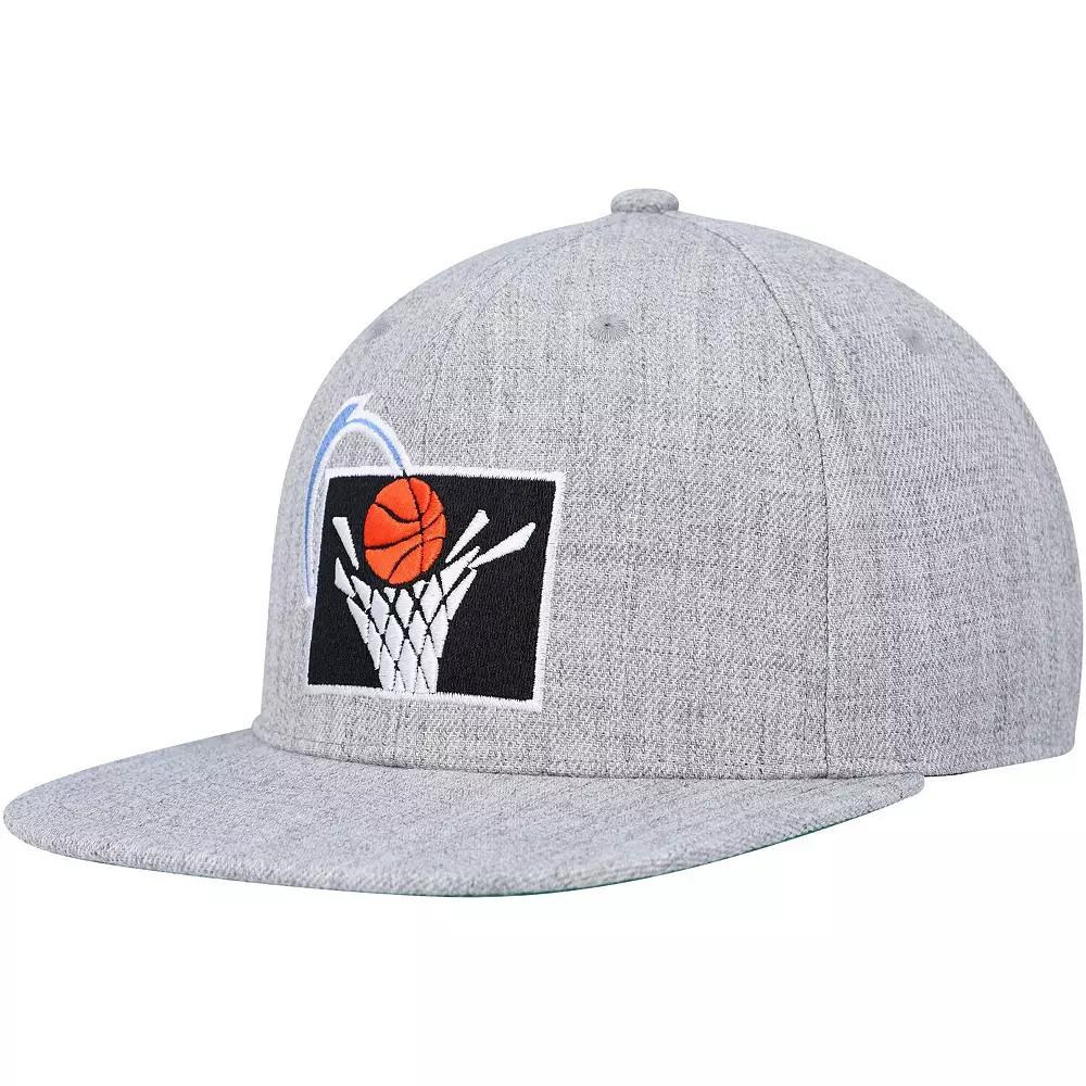 Men's Mitchell & Ness Heather Gray Cleveland Cavaliers Hardwood Classics 2.0 Snapback Hat at Nordstrom,  Product Image