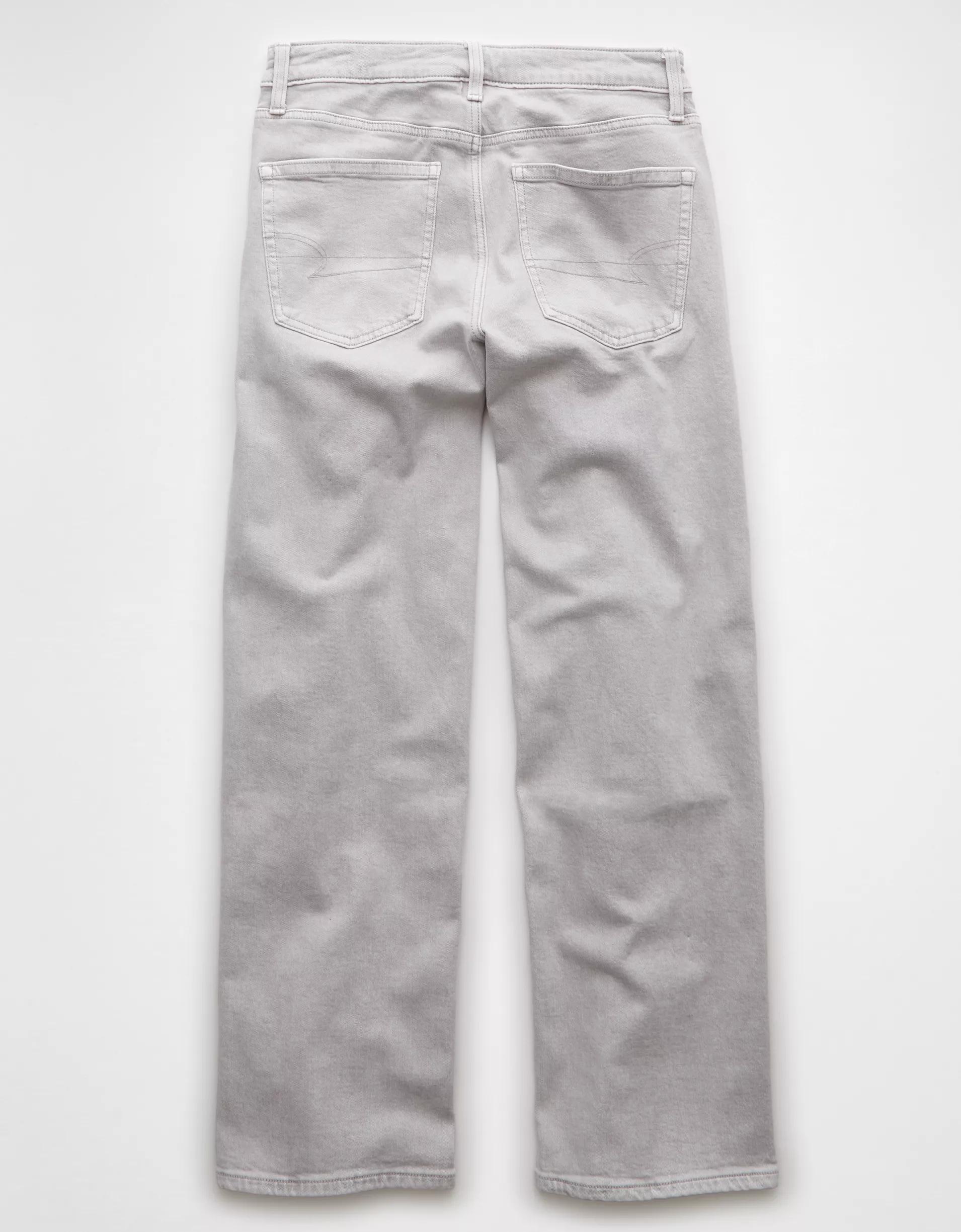 AE Stretch High-Waisted Stovepipe Jean Product Image
