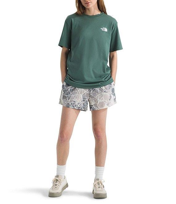 The North Face Crew Neck Rib Knit Short Sleeve Box Tee Product Image